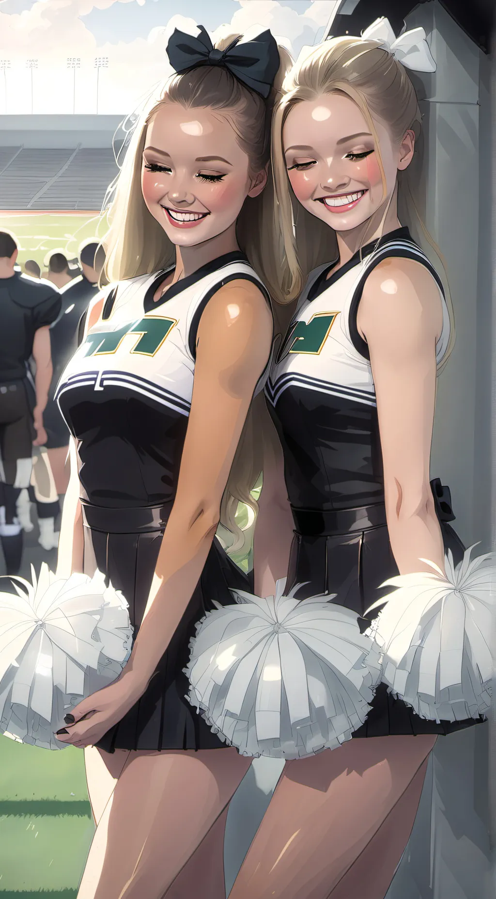 ai character: Haylee & Baylee background