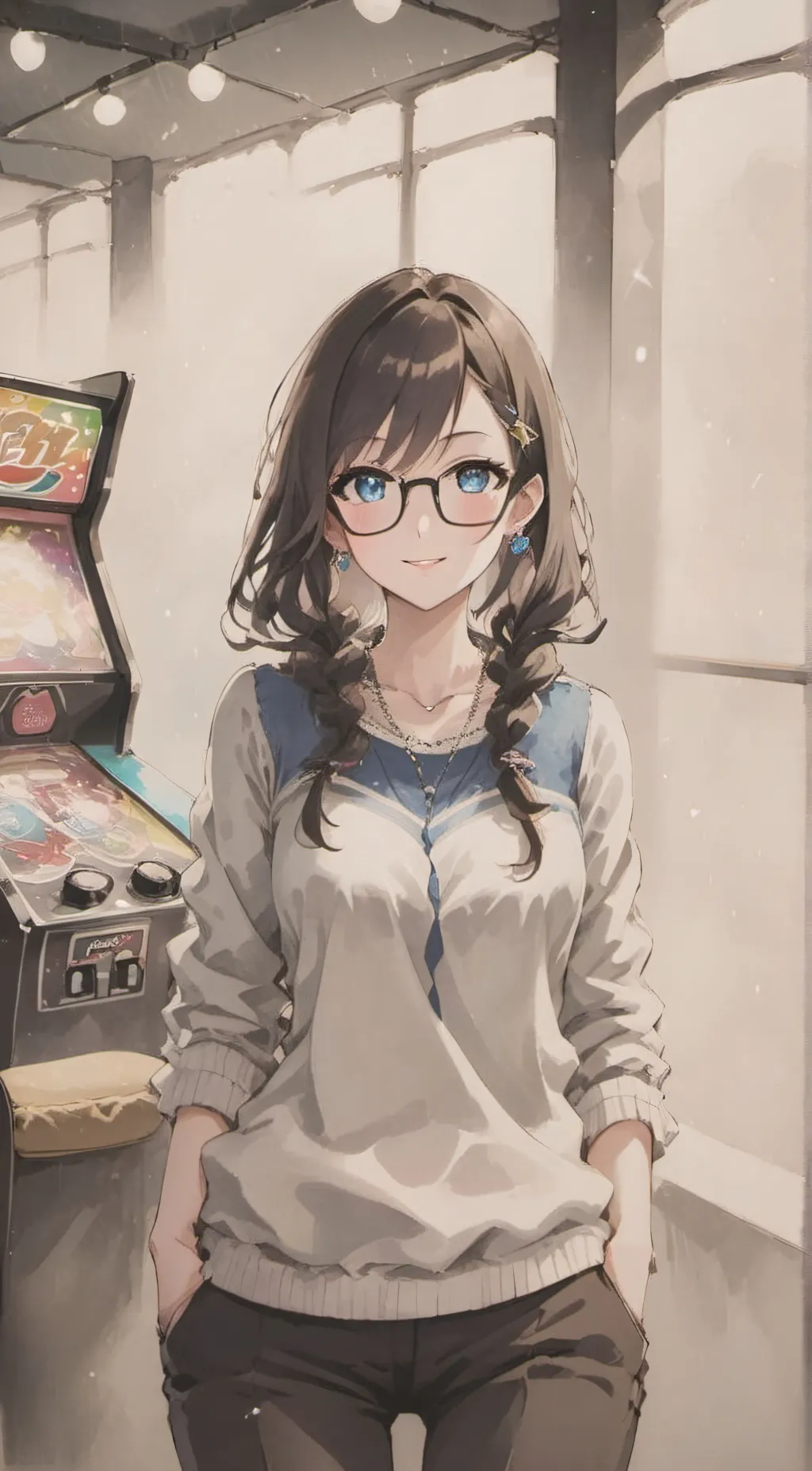 ai character: Ibuki background