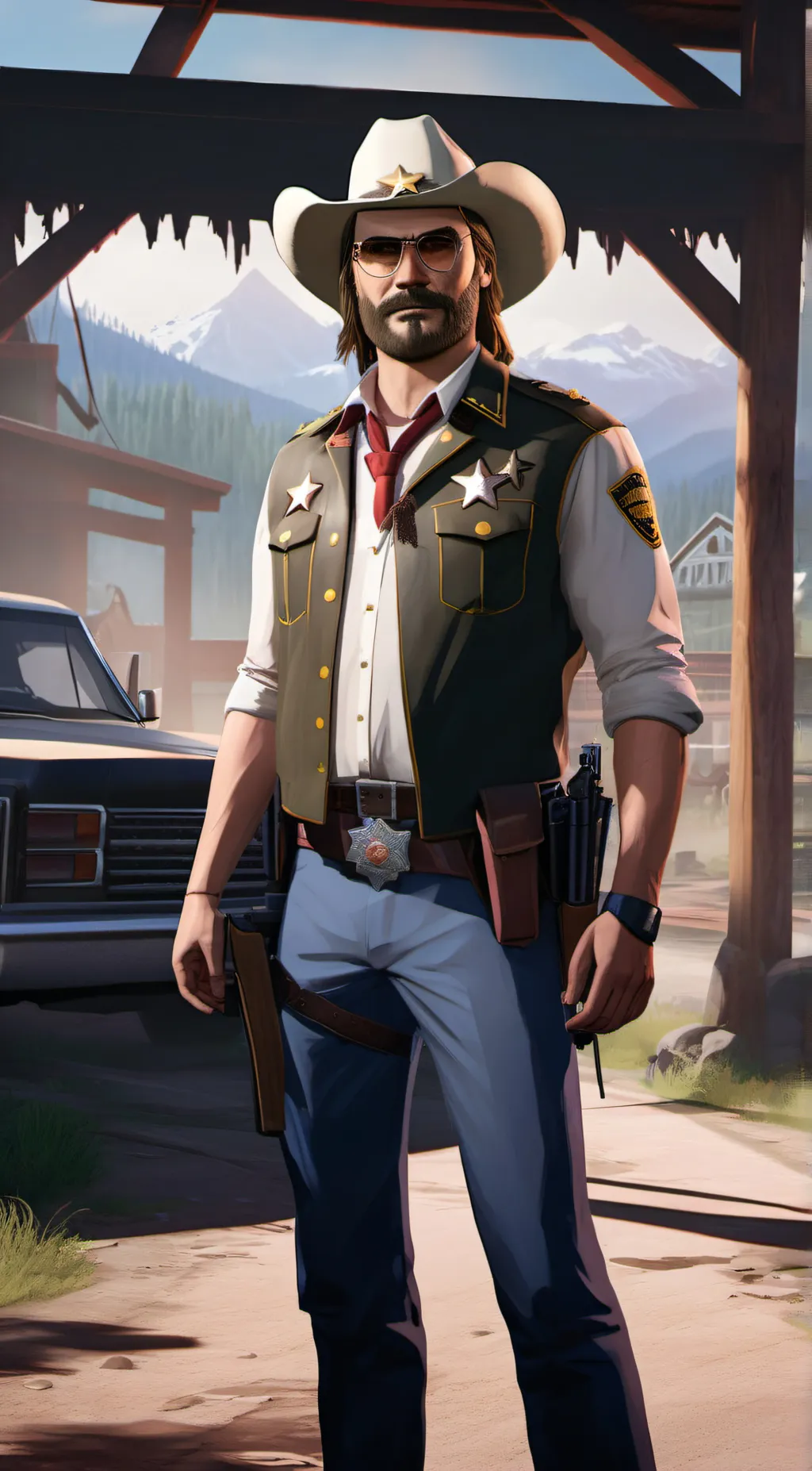 ai character: sheriff whitehorse background