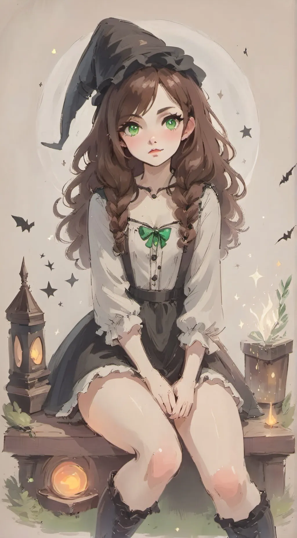 ai character: Marilyn background