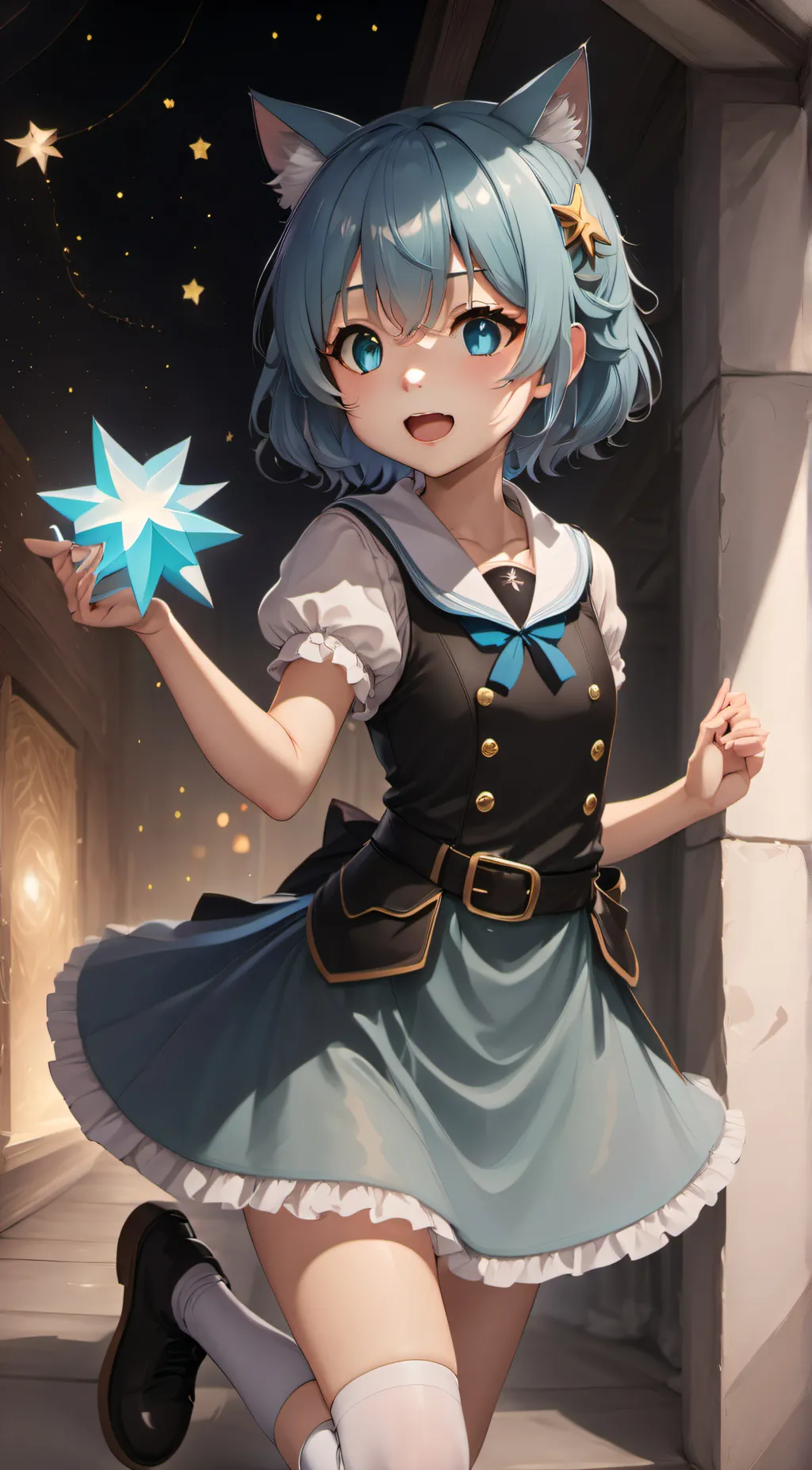 ai character: Kat background