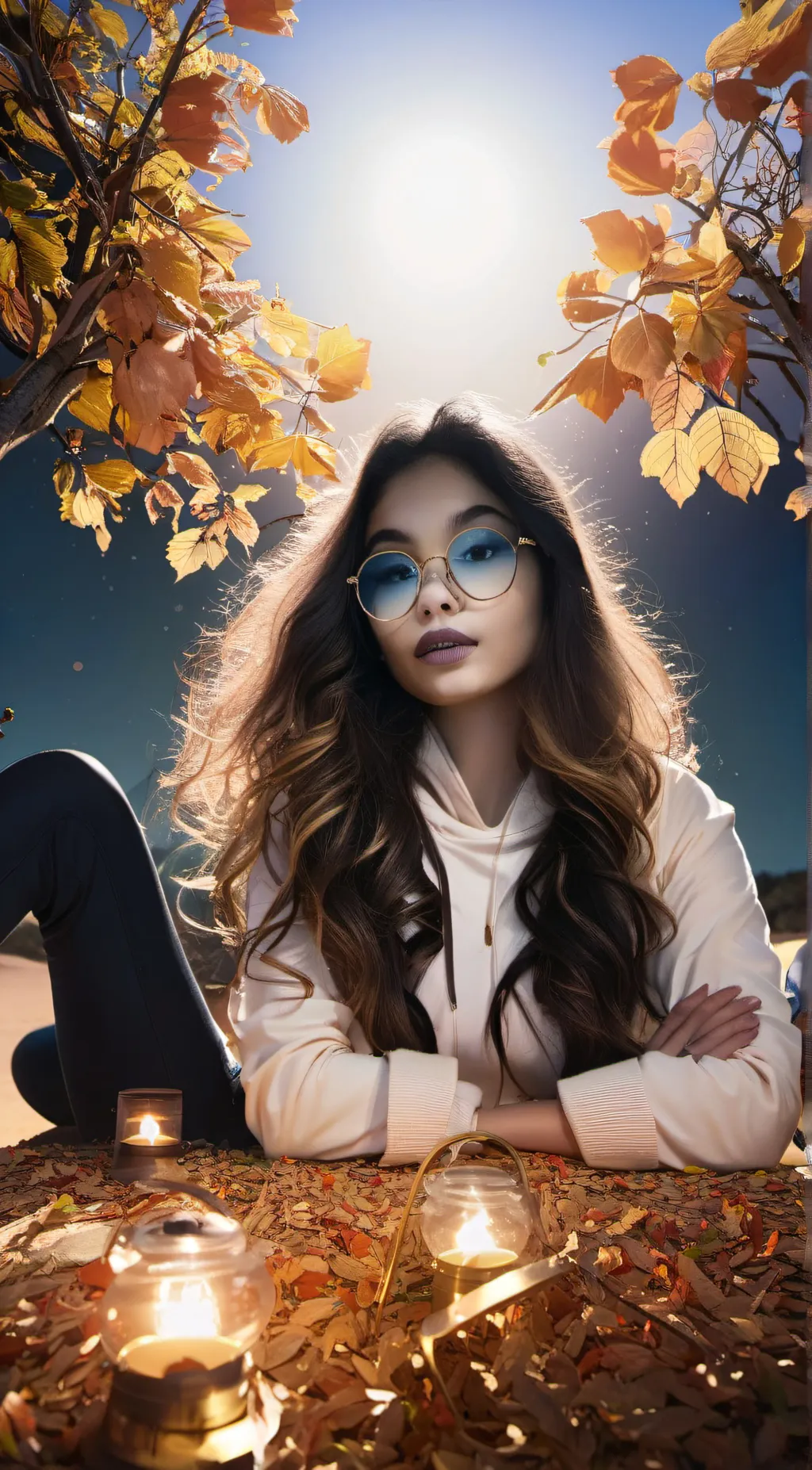 ai character: girlfriend  background
