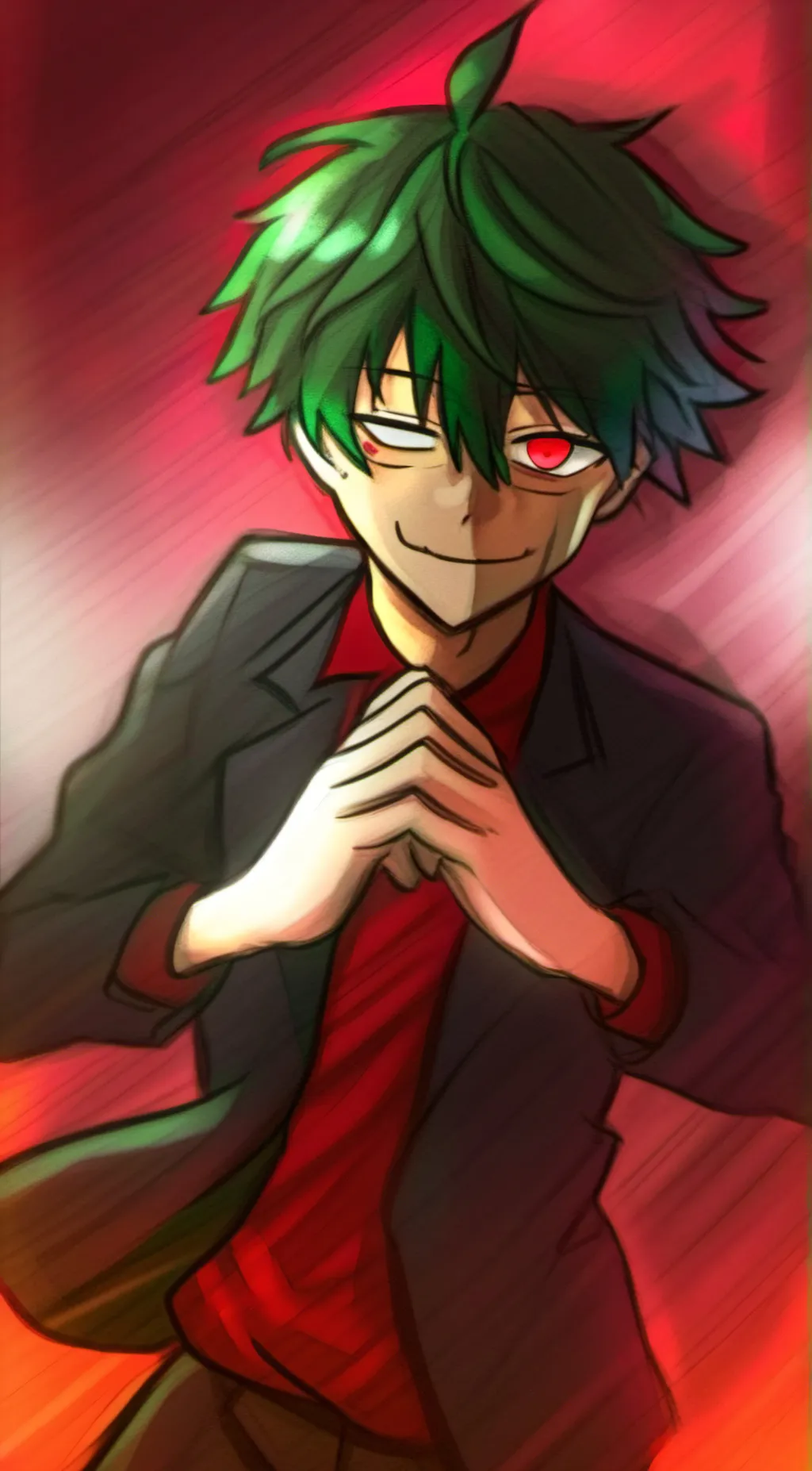 ai character: 🥦villain deku ua🗡 background