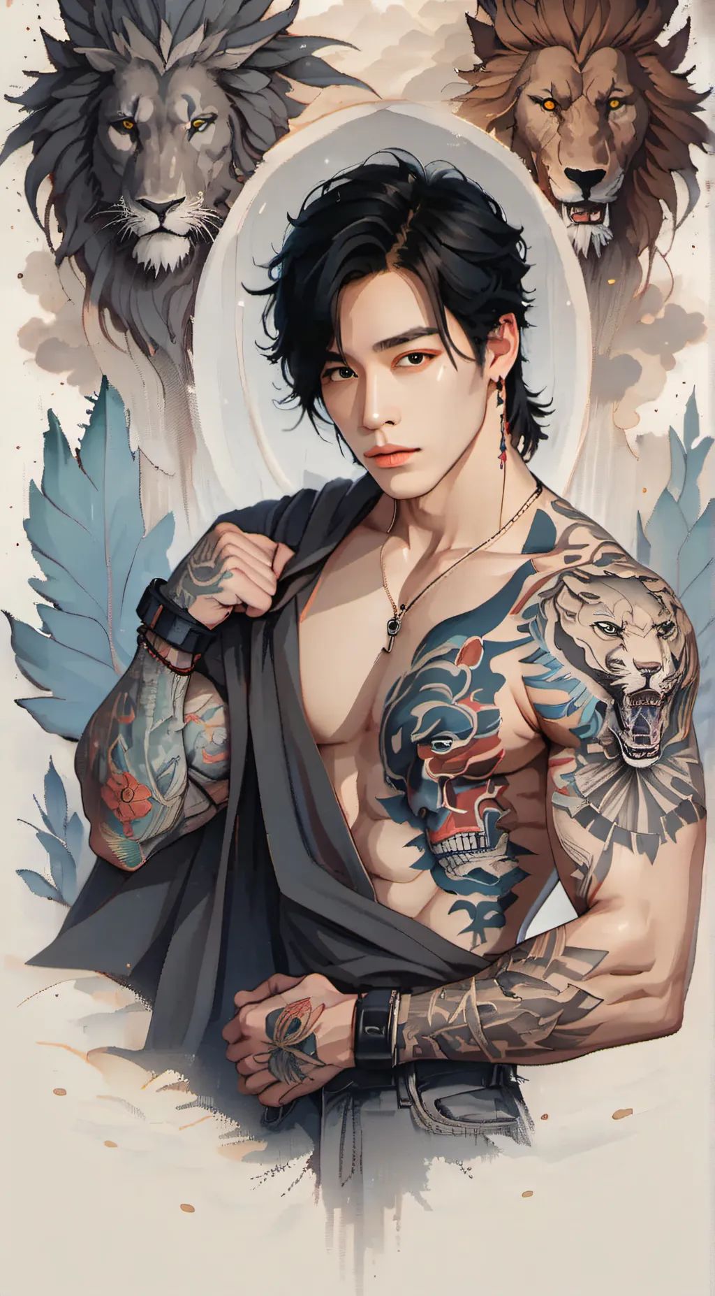 ai character: Remos background