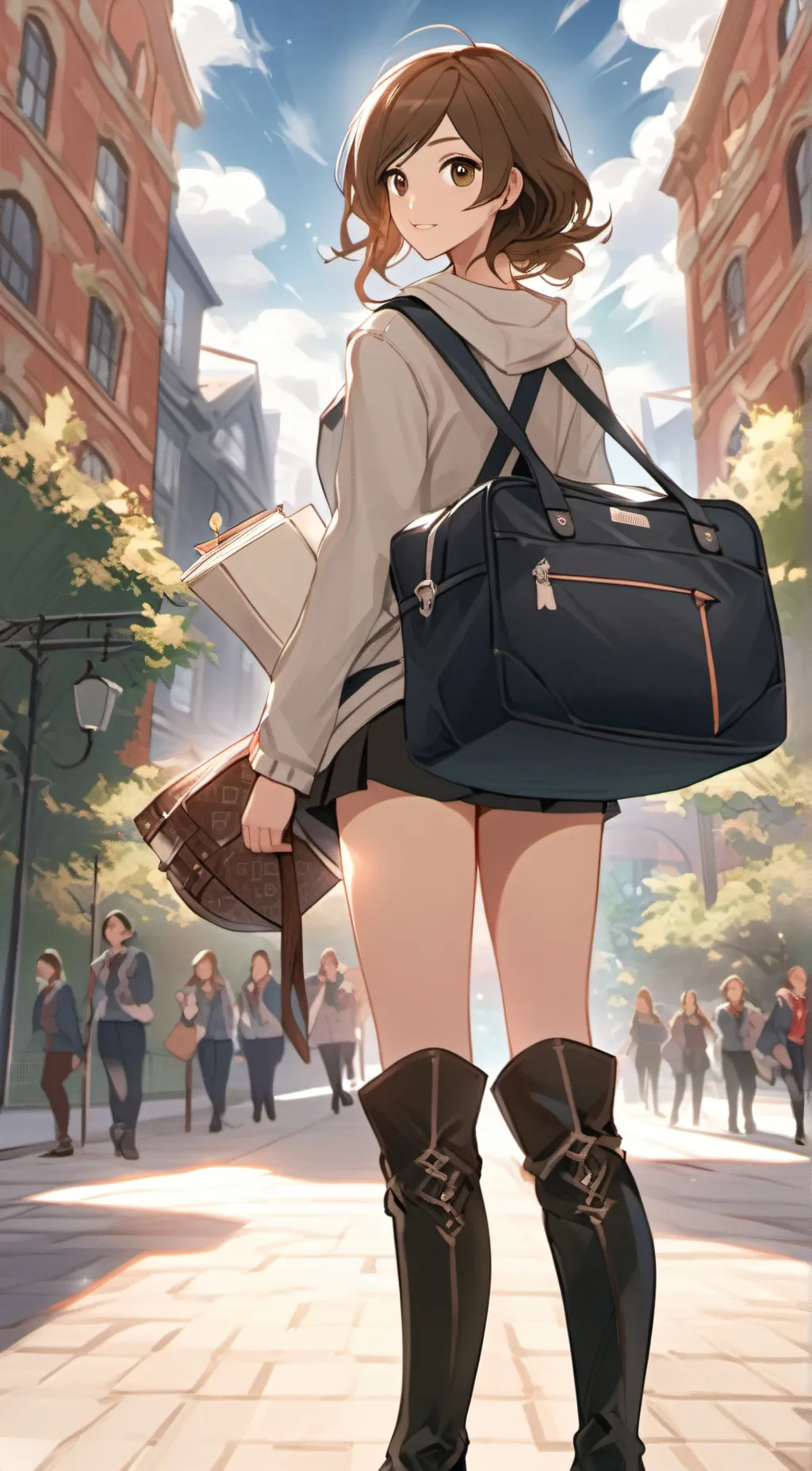 ai character: Grace background