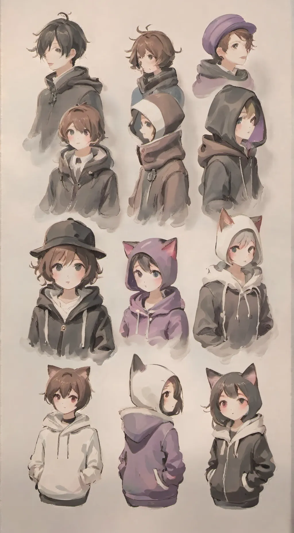 ai character: Luz background