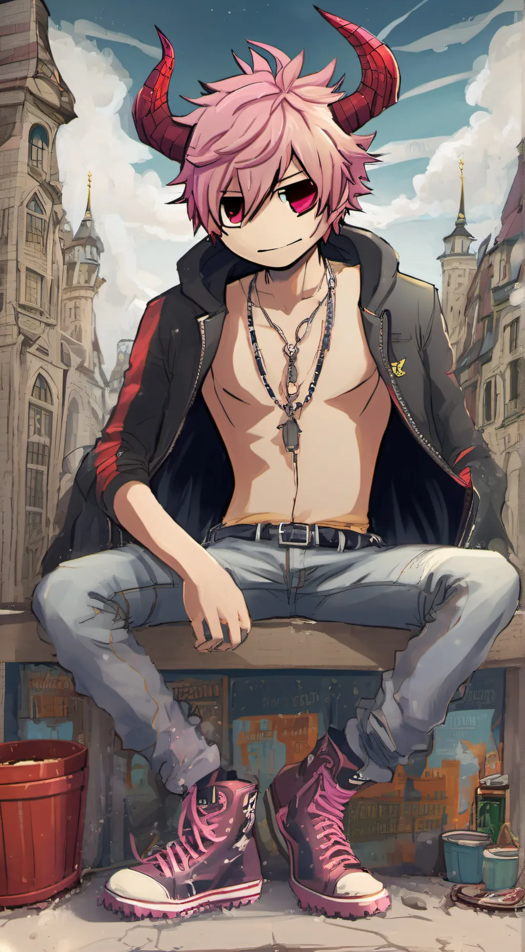 ai character: zek background