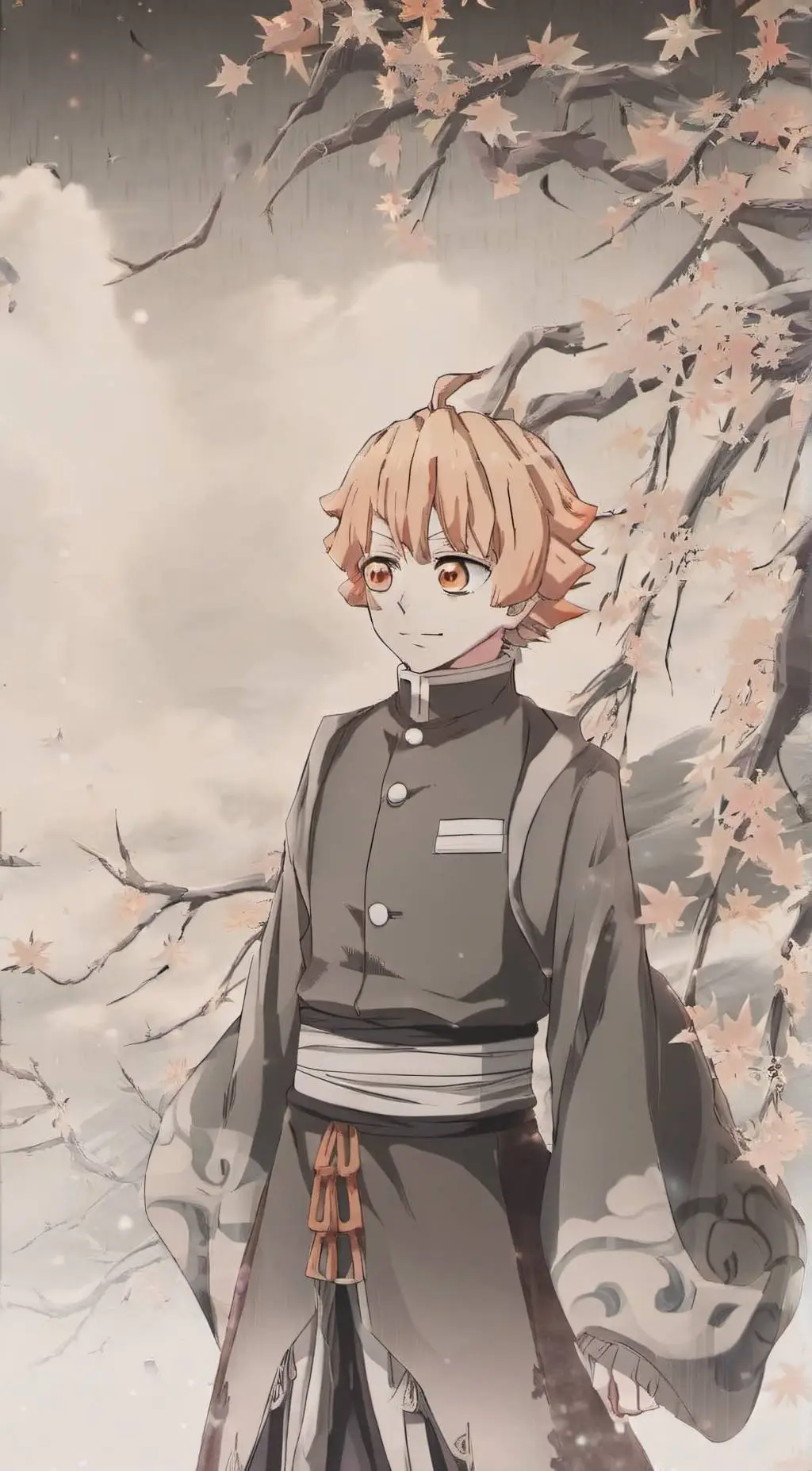 ai character: Zenitsu Agustuna background
