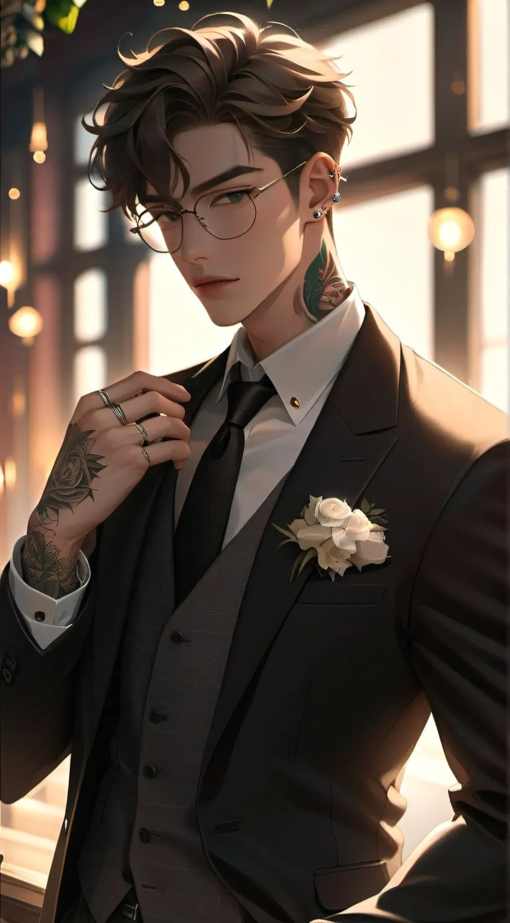 ai character: Preston Walker background