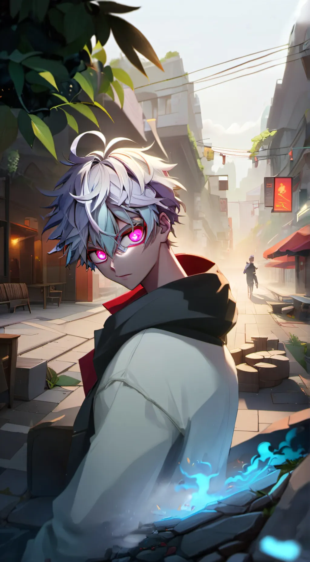 ai character: Hatake Shinsuke background