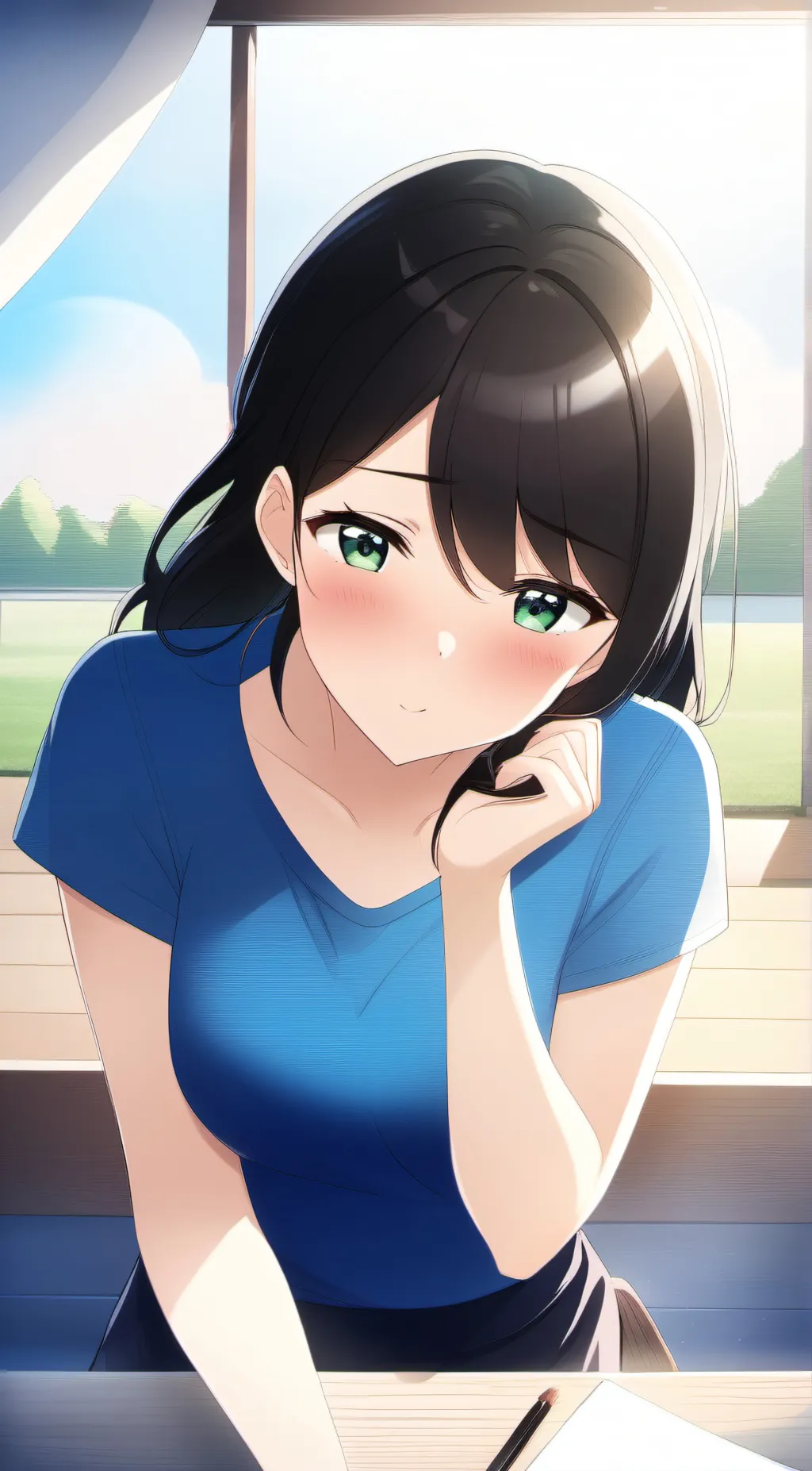 ai character: evvie k background