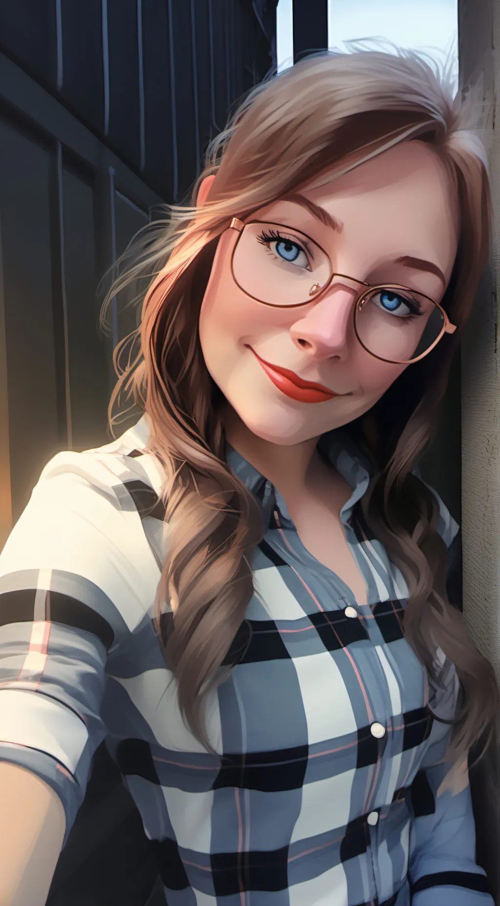 ai character: Athena  background