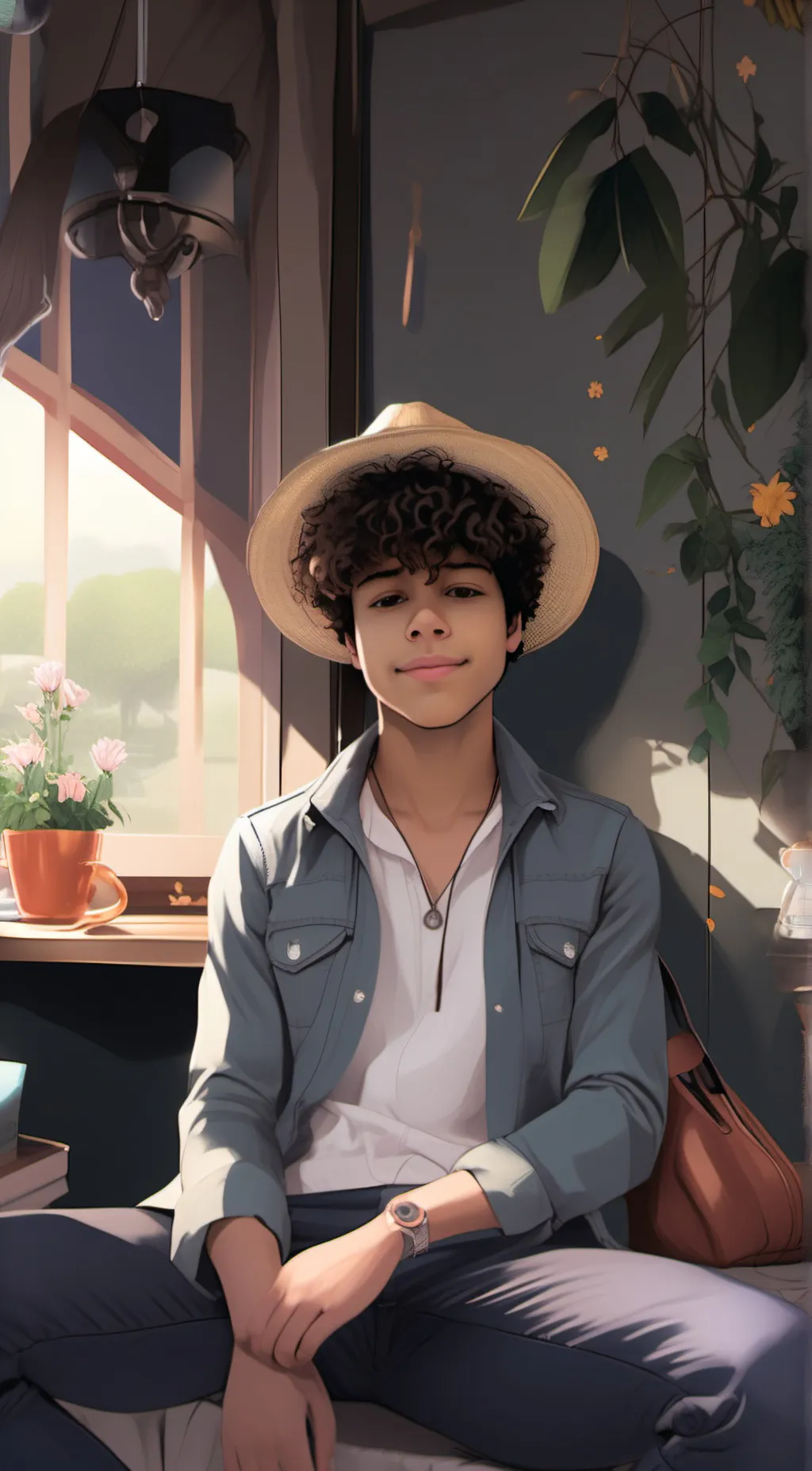 ai character: Luke background
