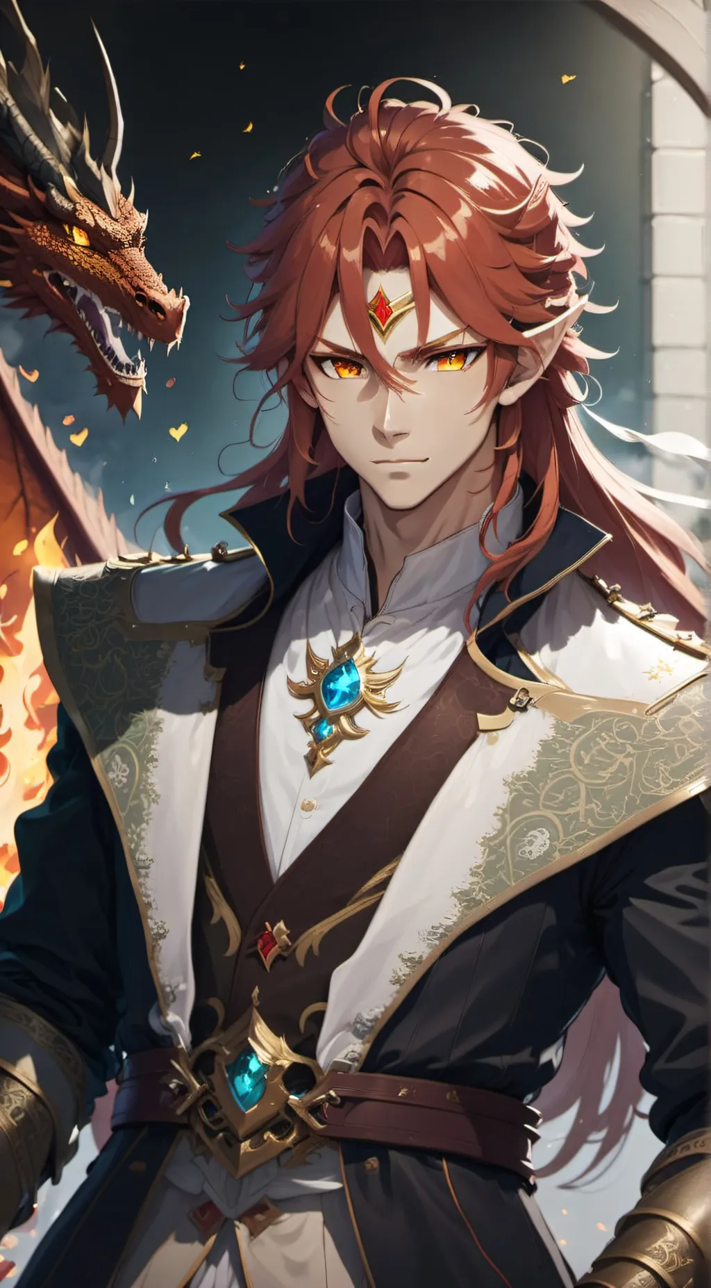 ai character: Minjun  background