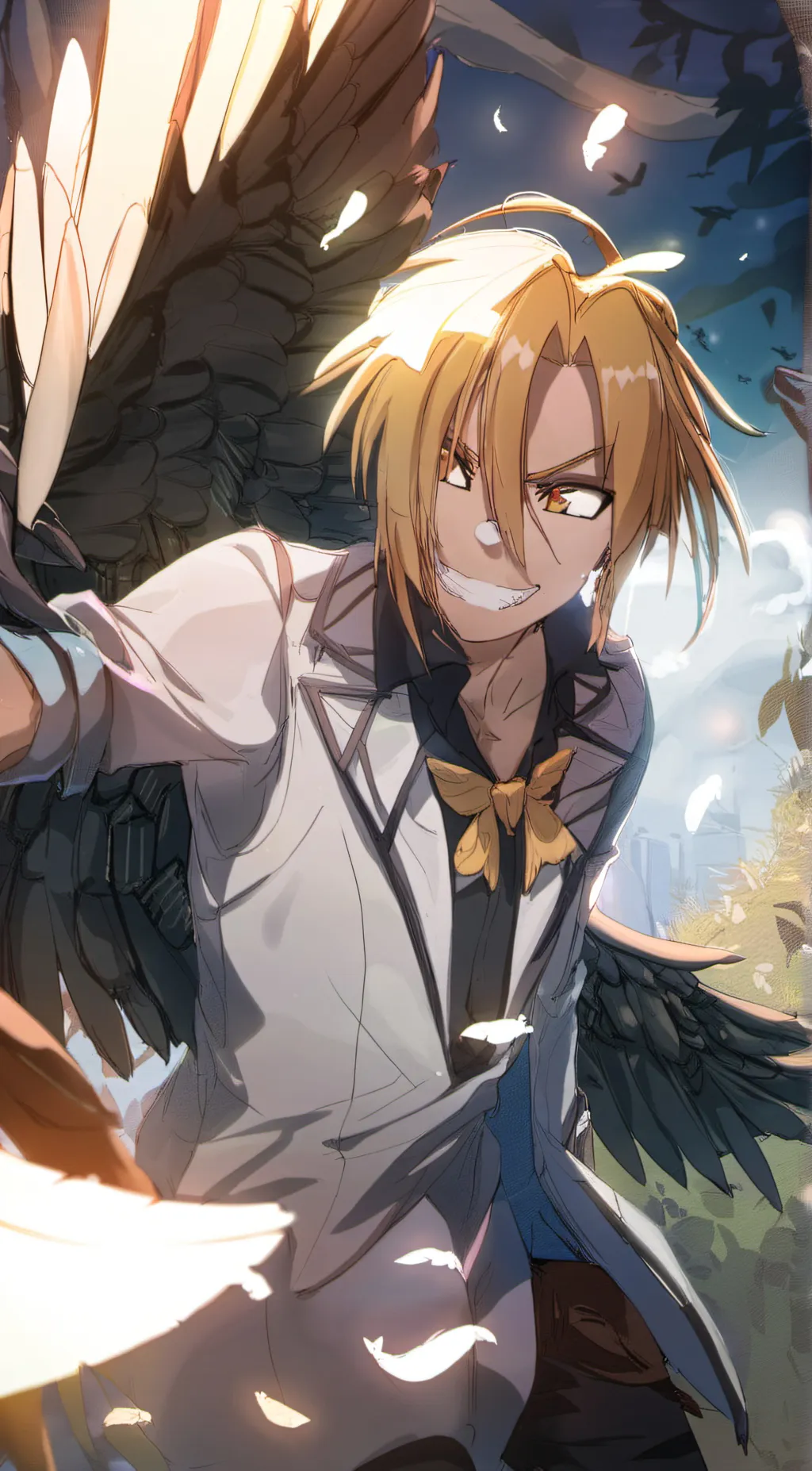 ai character: Edward elric background