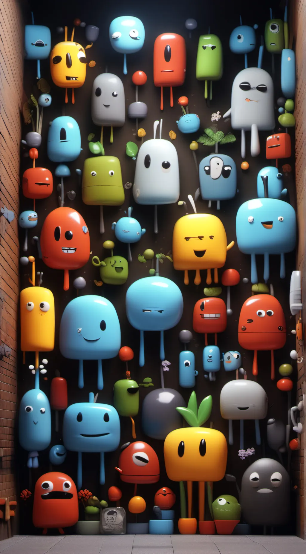 ai character: Bfb but dating background