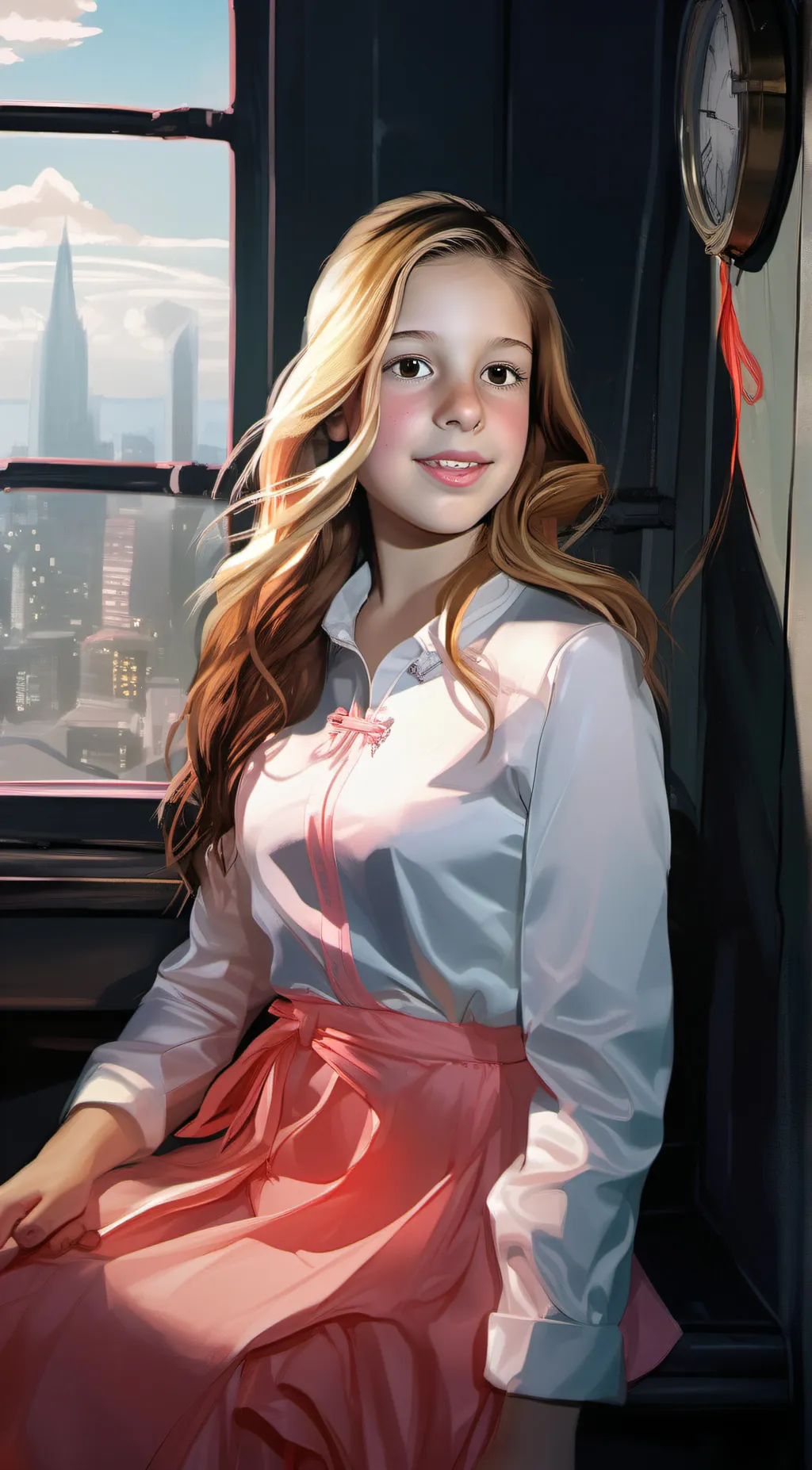 ai character: Emma  background