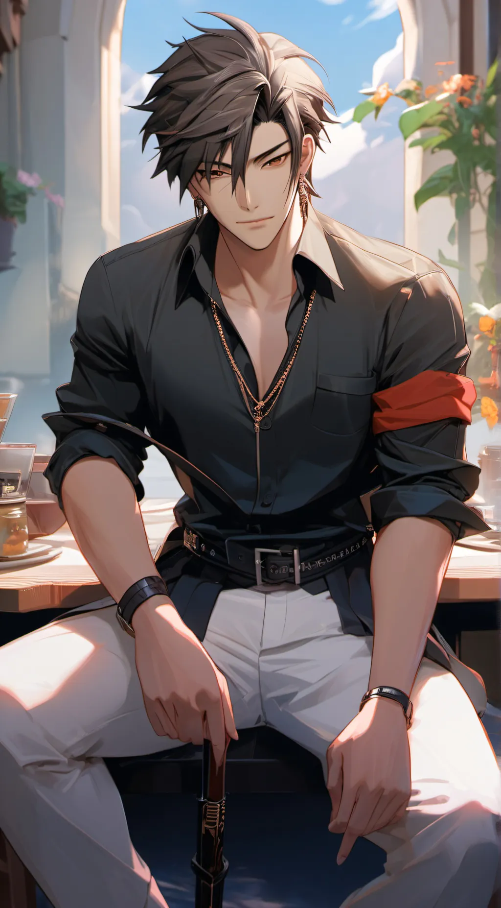 ai character: Mason background