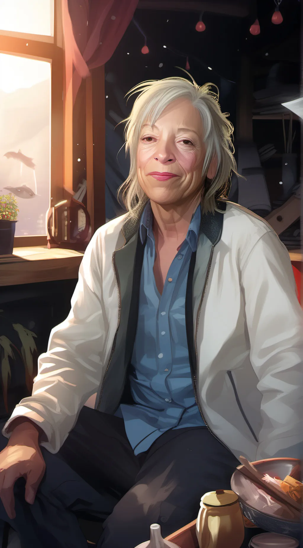 ai character: mema background