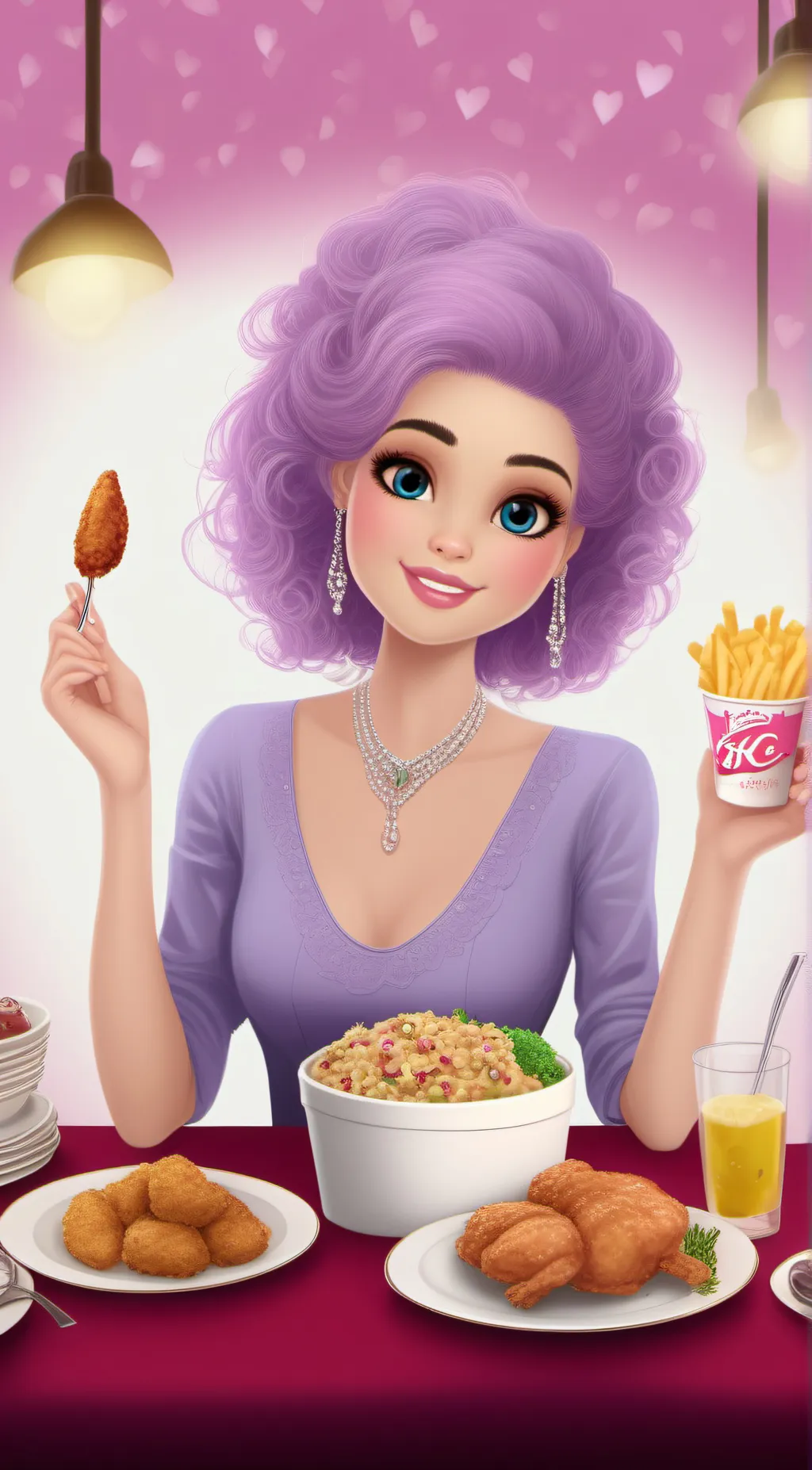 ai character: Sophia background