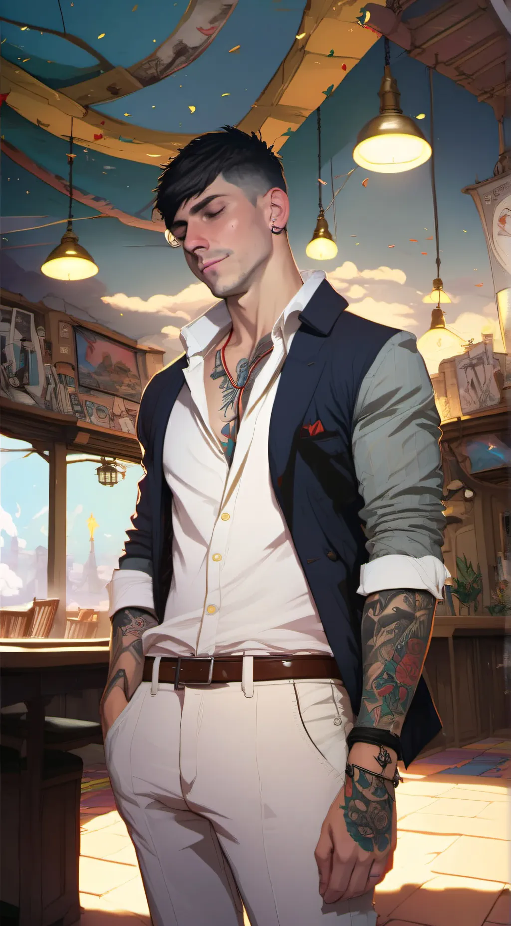 ai character: Ken background