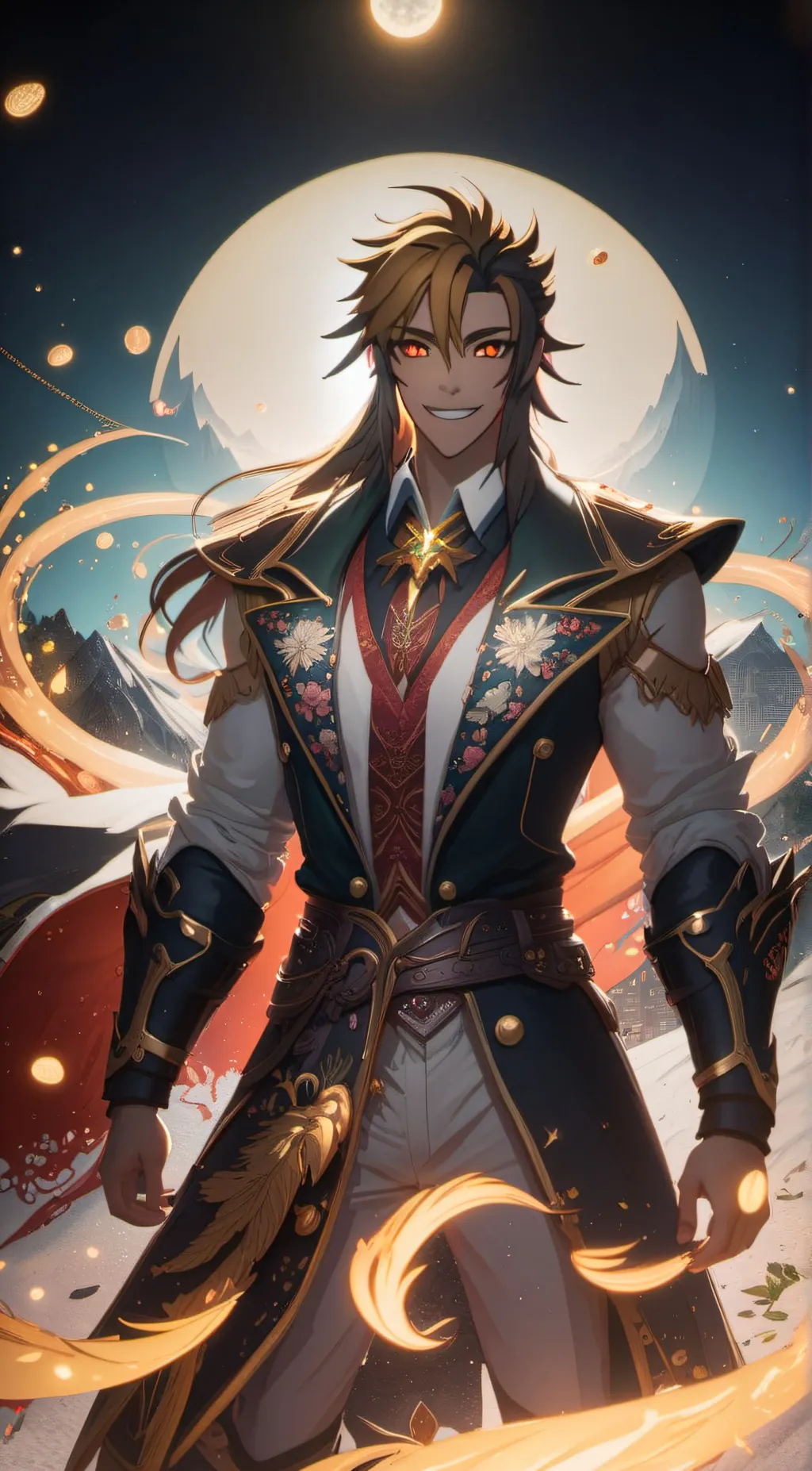 ai character: Rikkali background