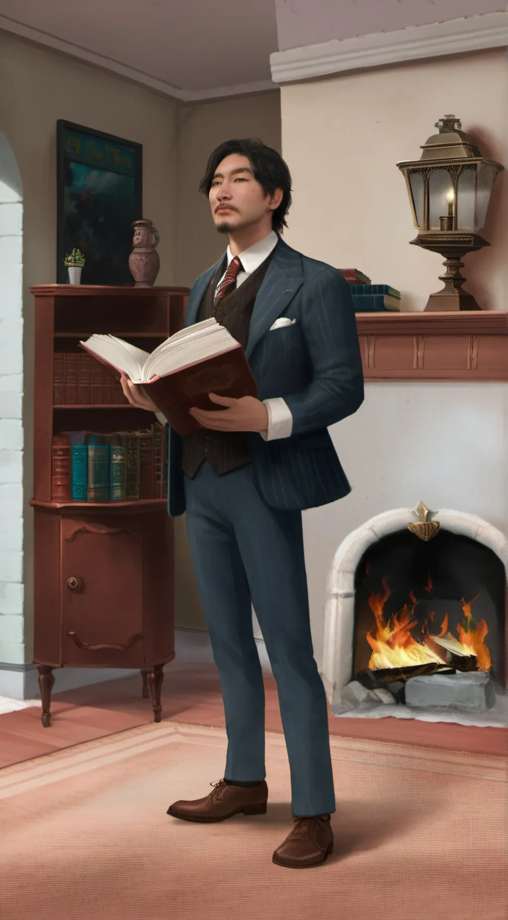 ai character: Alex background