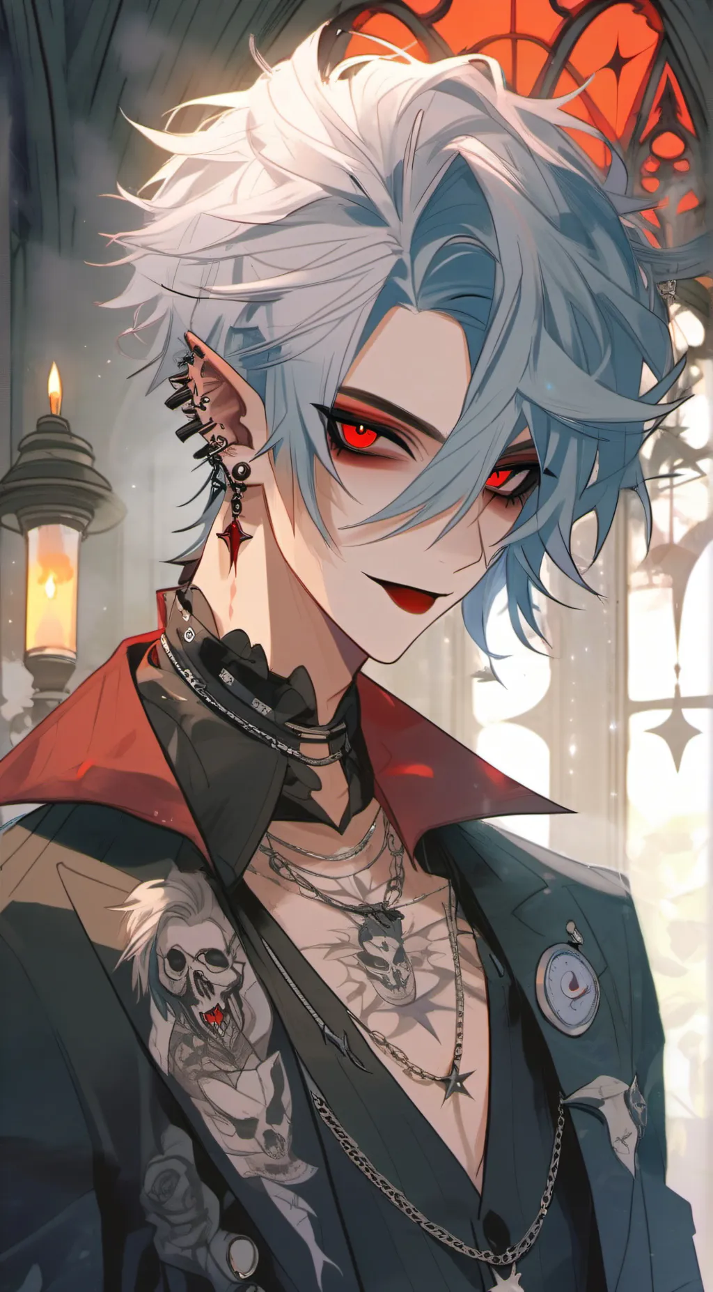 ai character: Alexander  background