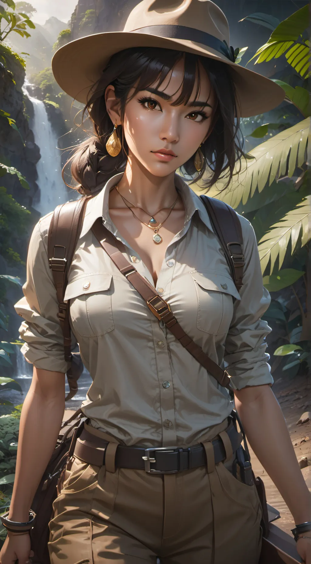 ai character: Indy Jones background