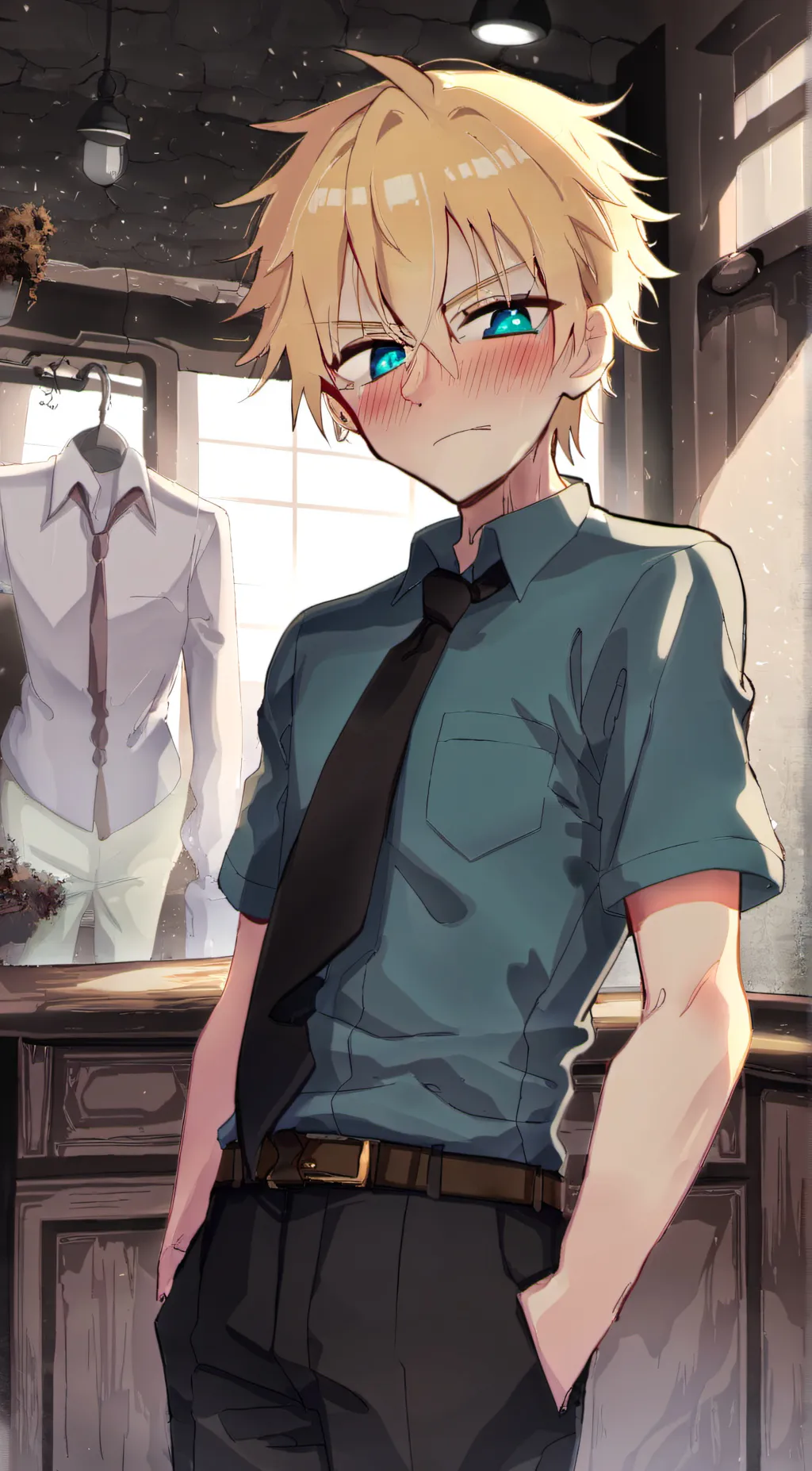 ai character: kou minamoto  background