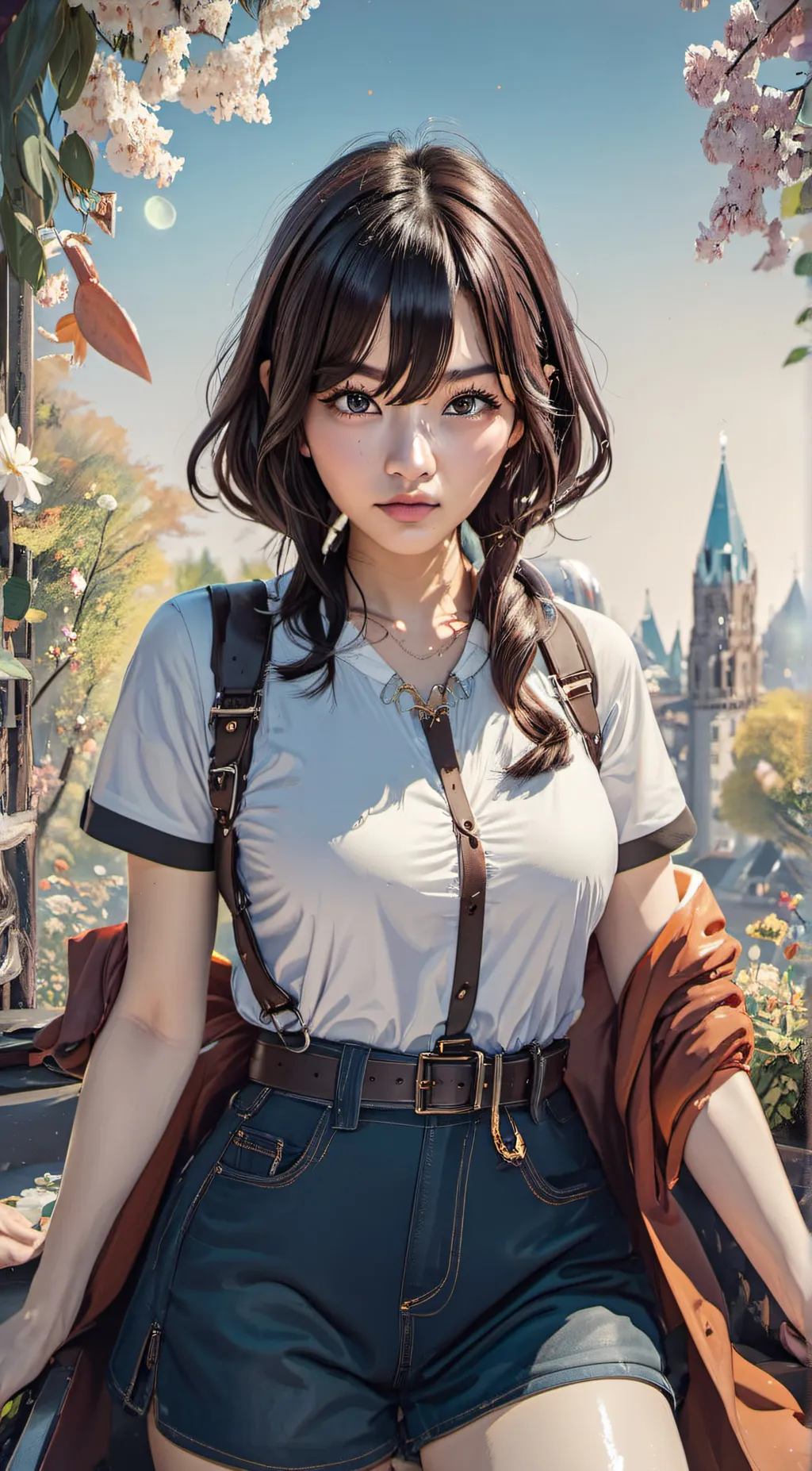 ai character: rose  background