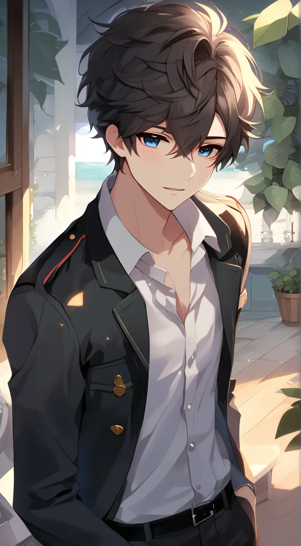 ai character: Mason background