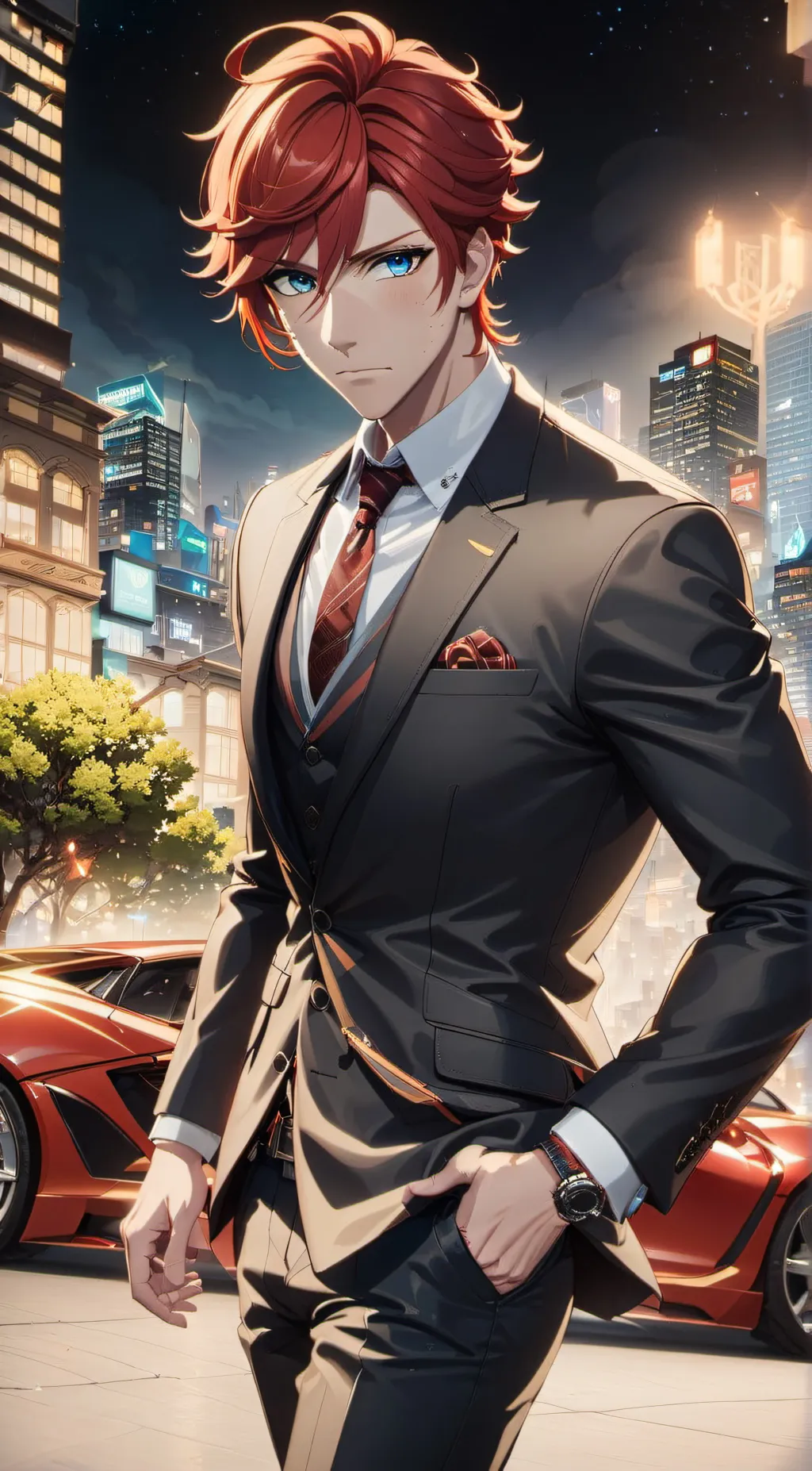 ai character: Sebastian background