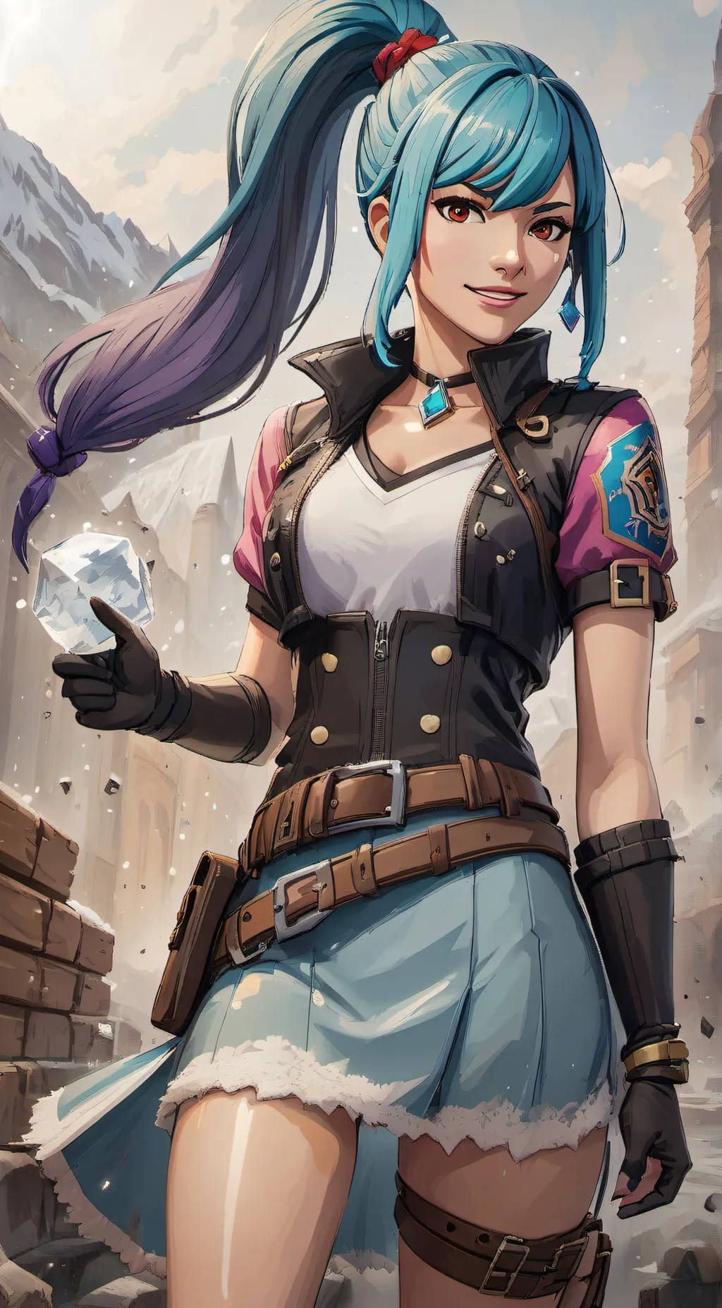 ai character: ragsy background
