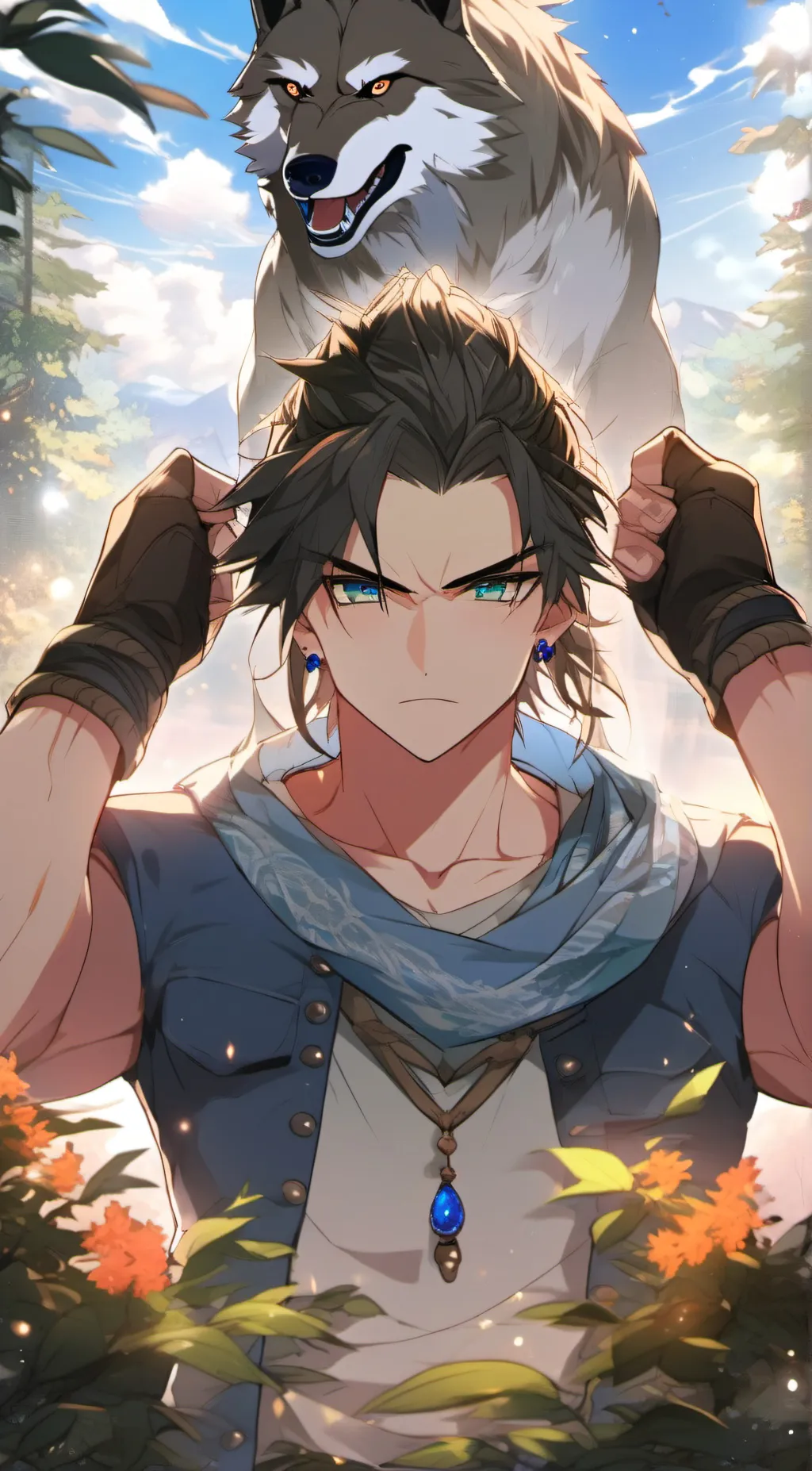 ai character: Adrian Blackwood background