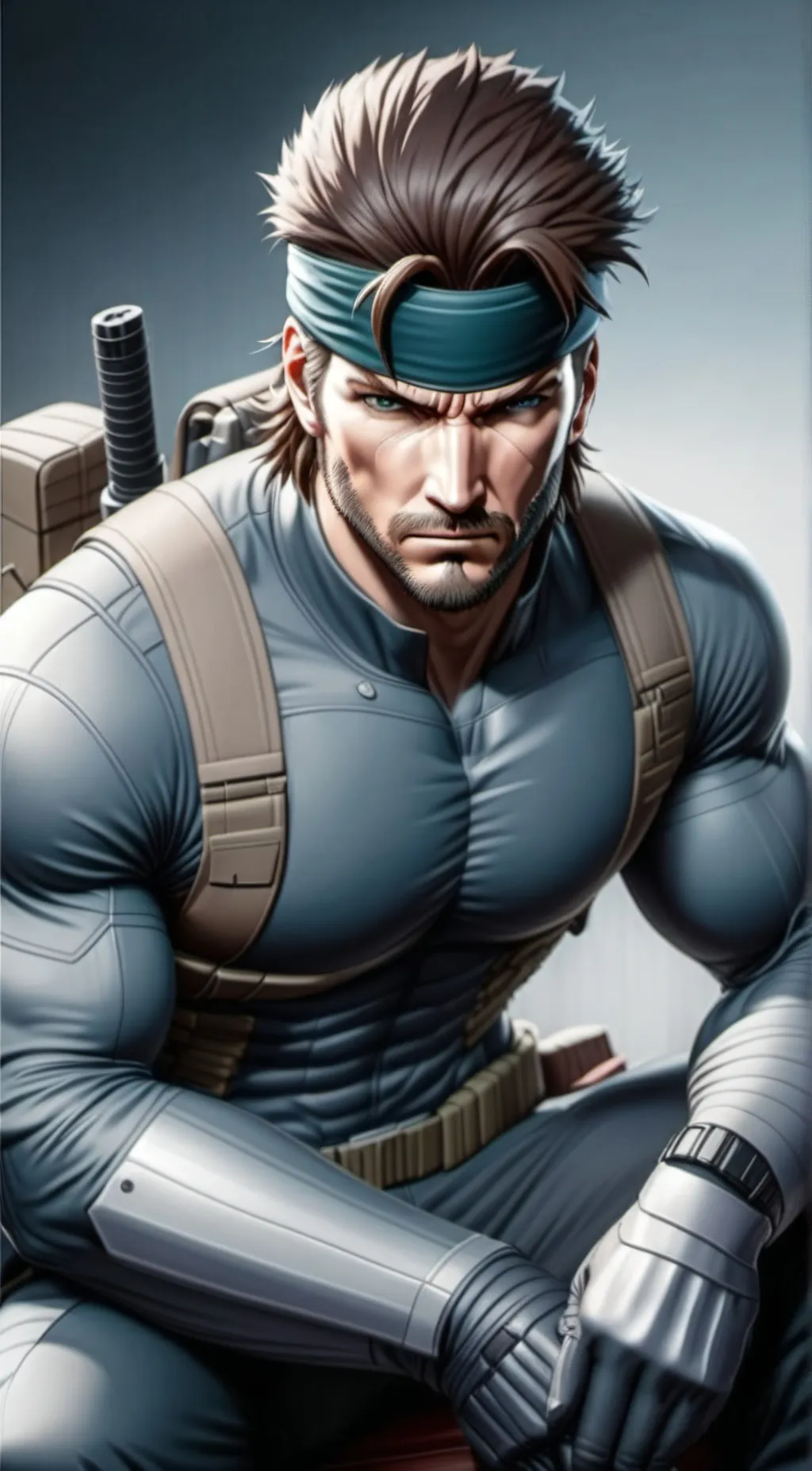 ai character: Snake background