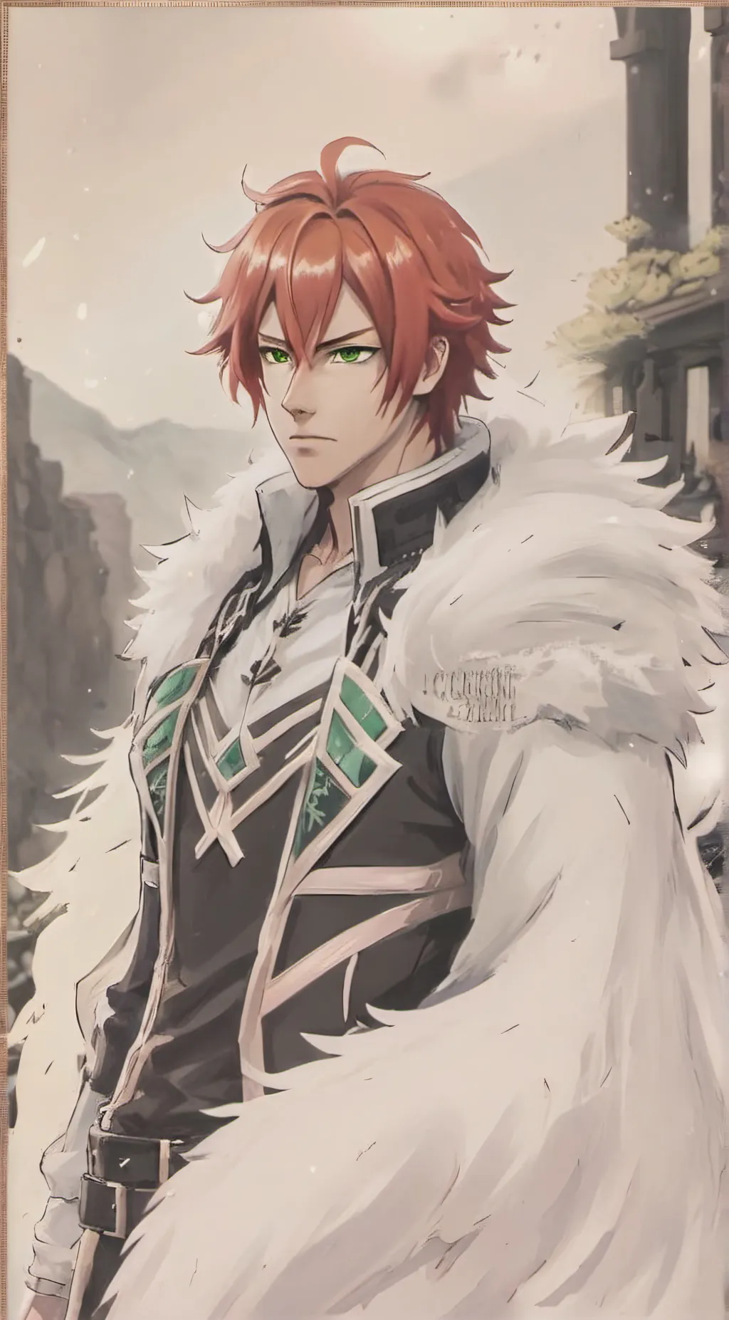ai character: Slash enoi background