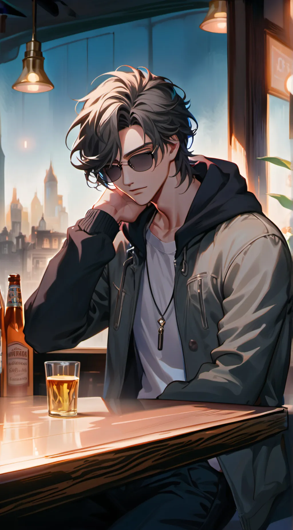ai character: Casey background
