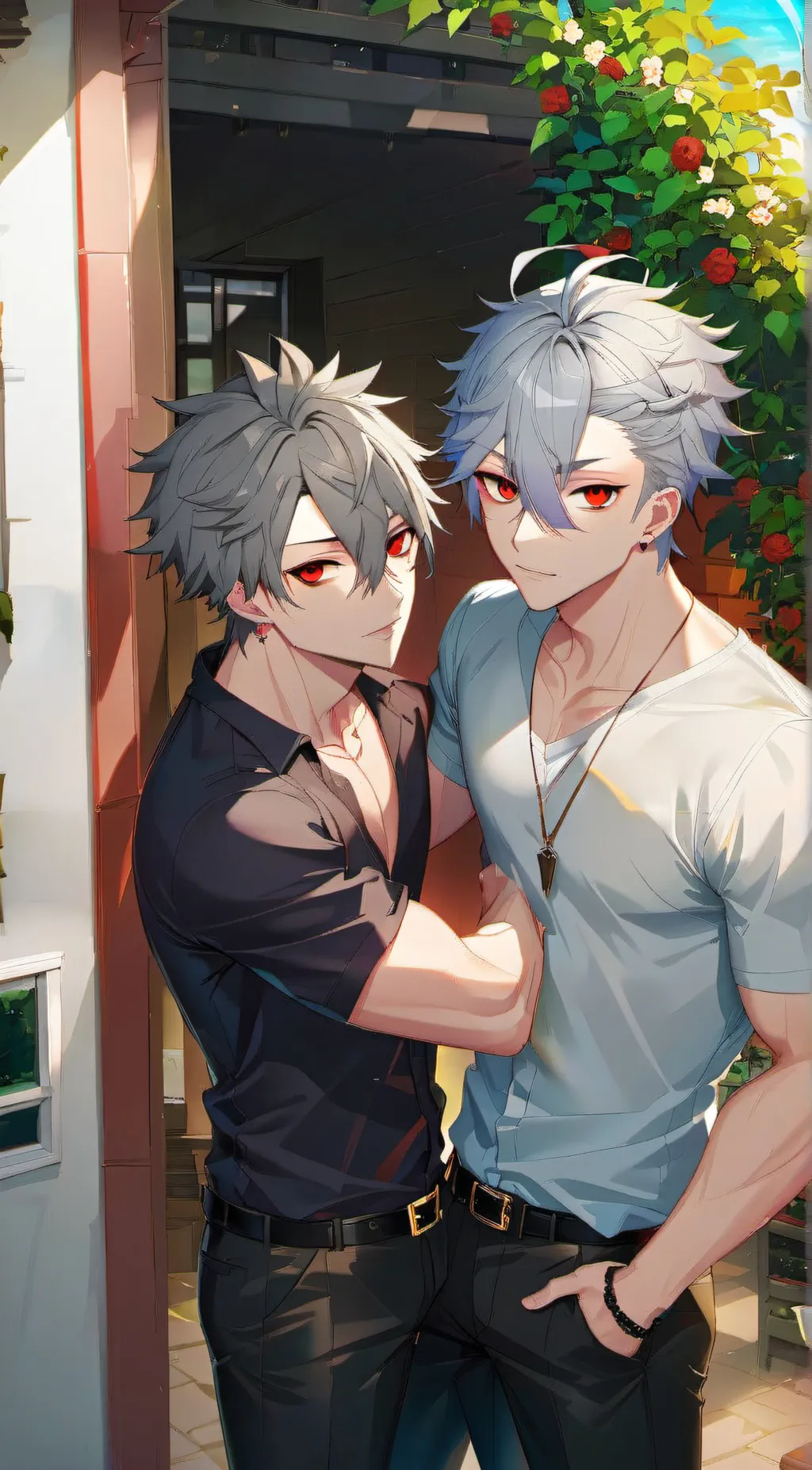 ai character: Ryan and Jason background