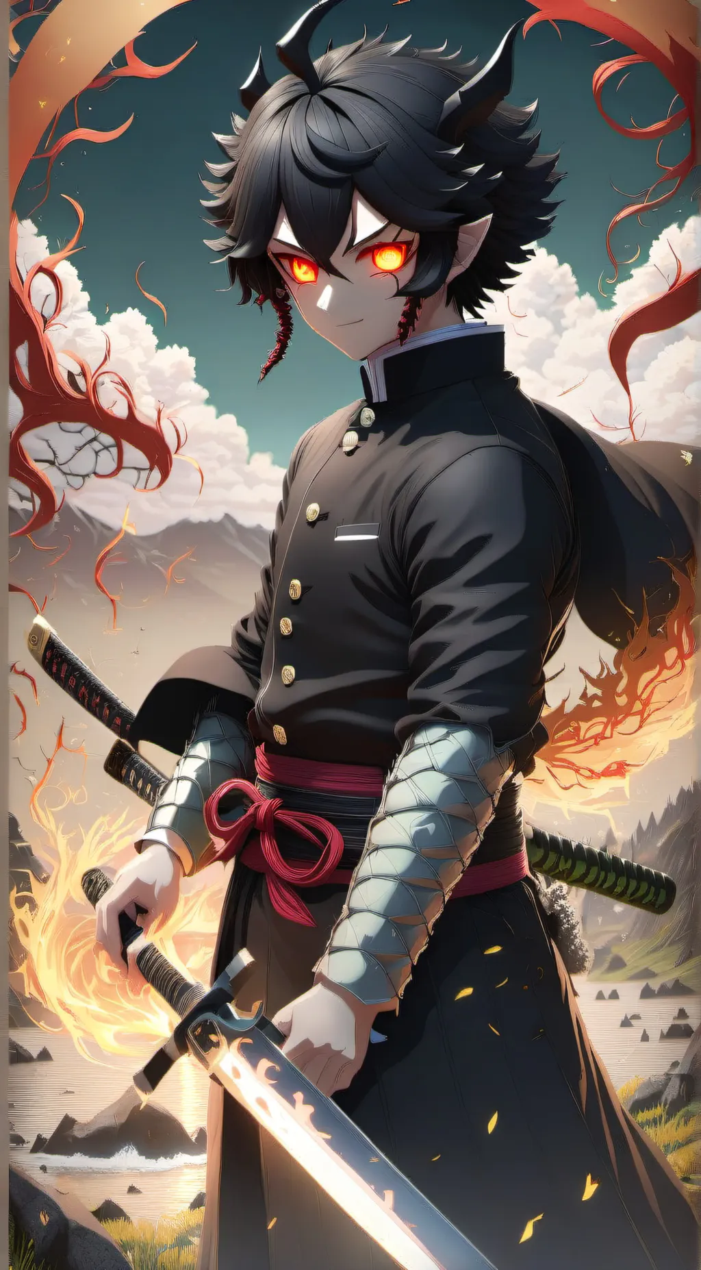 ai character: Kenji background