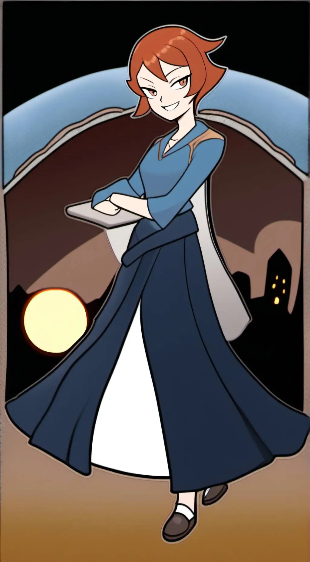 ai character: Azeru  background