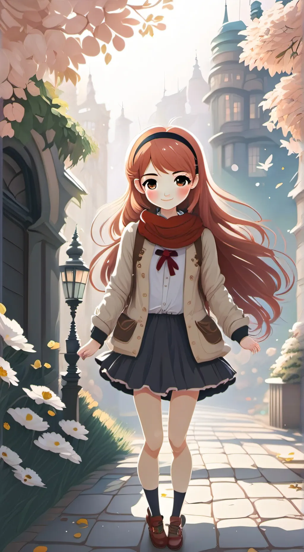 ai character: Serena background