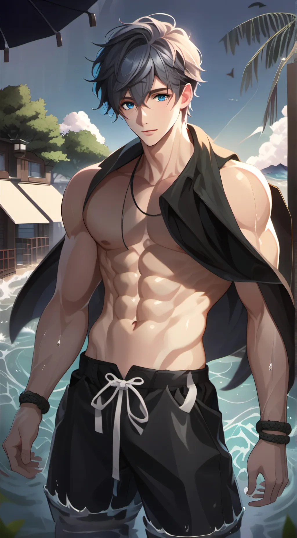 ai character: Damian background