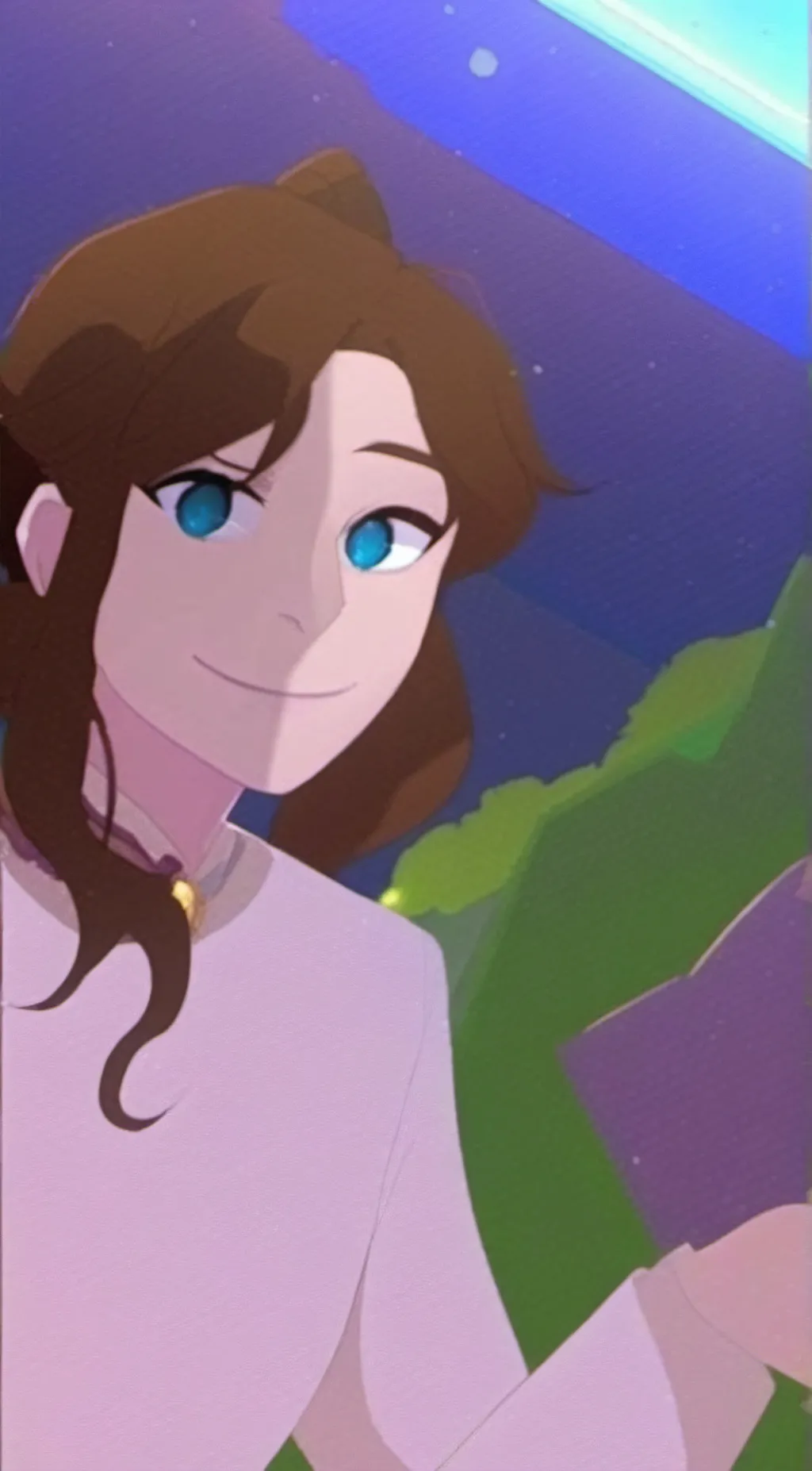 ai character: Charlie Emily background