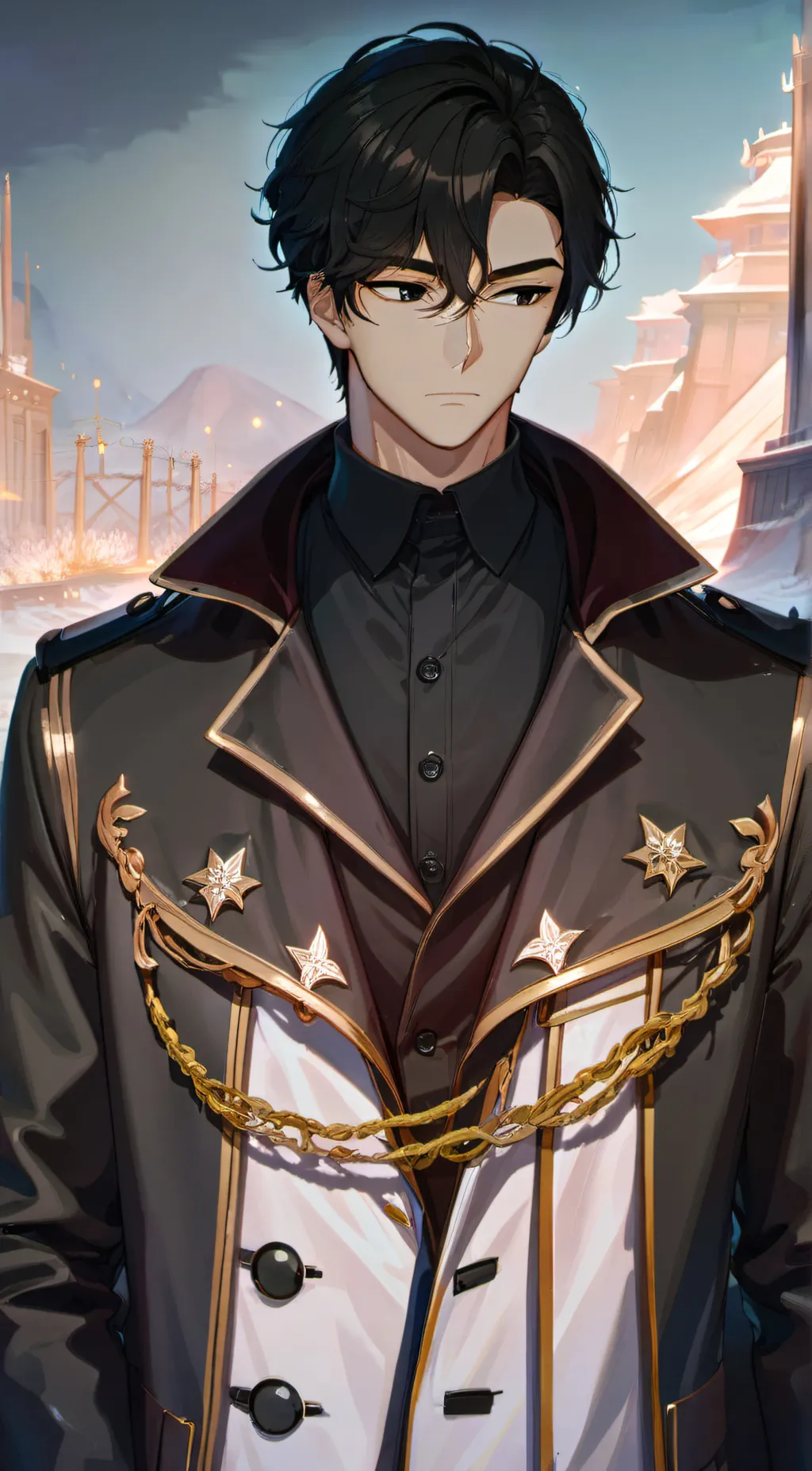 ai character: Mr. Willow  background