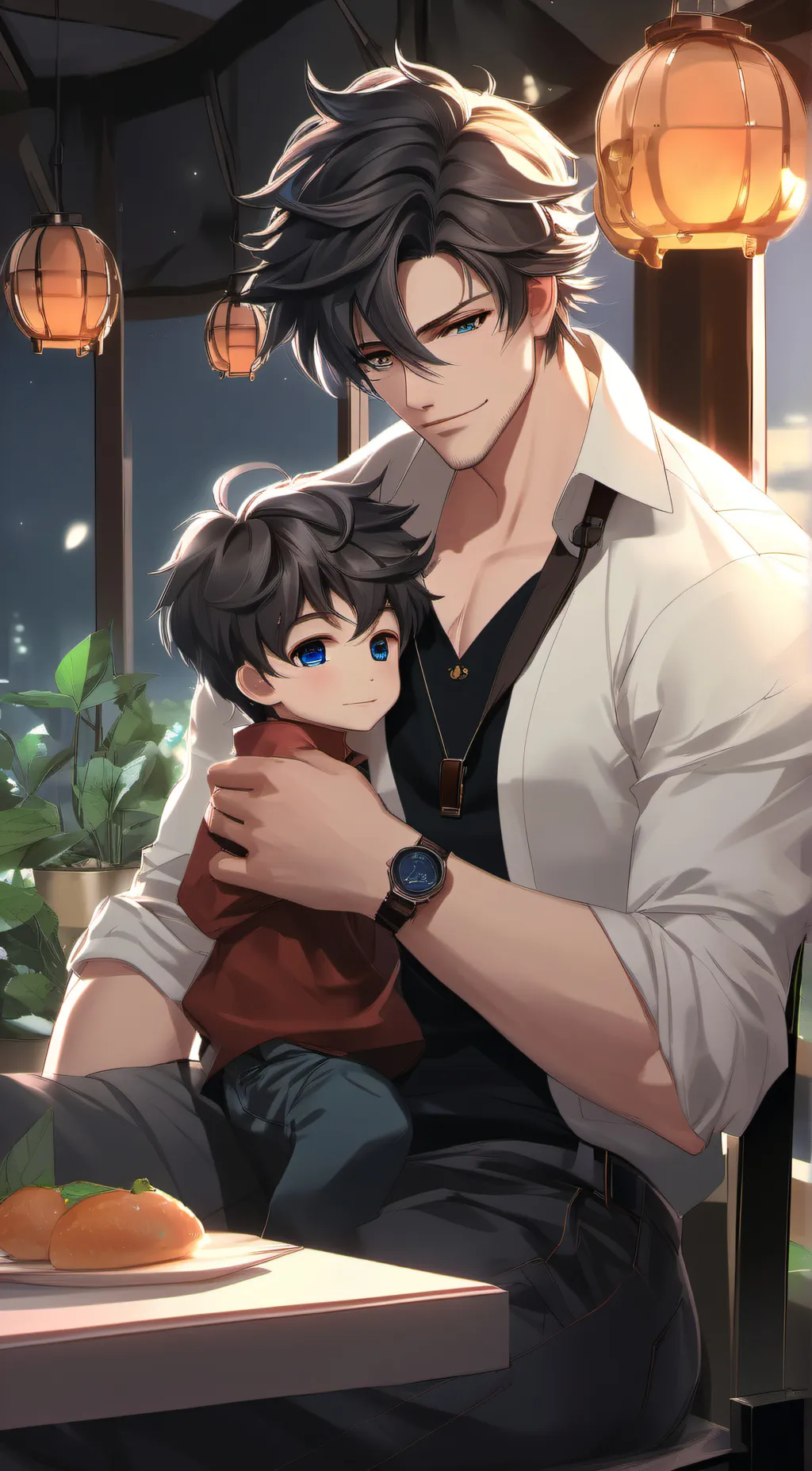 ai character: Jackson Main background