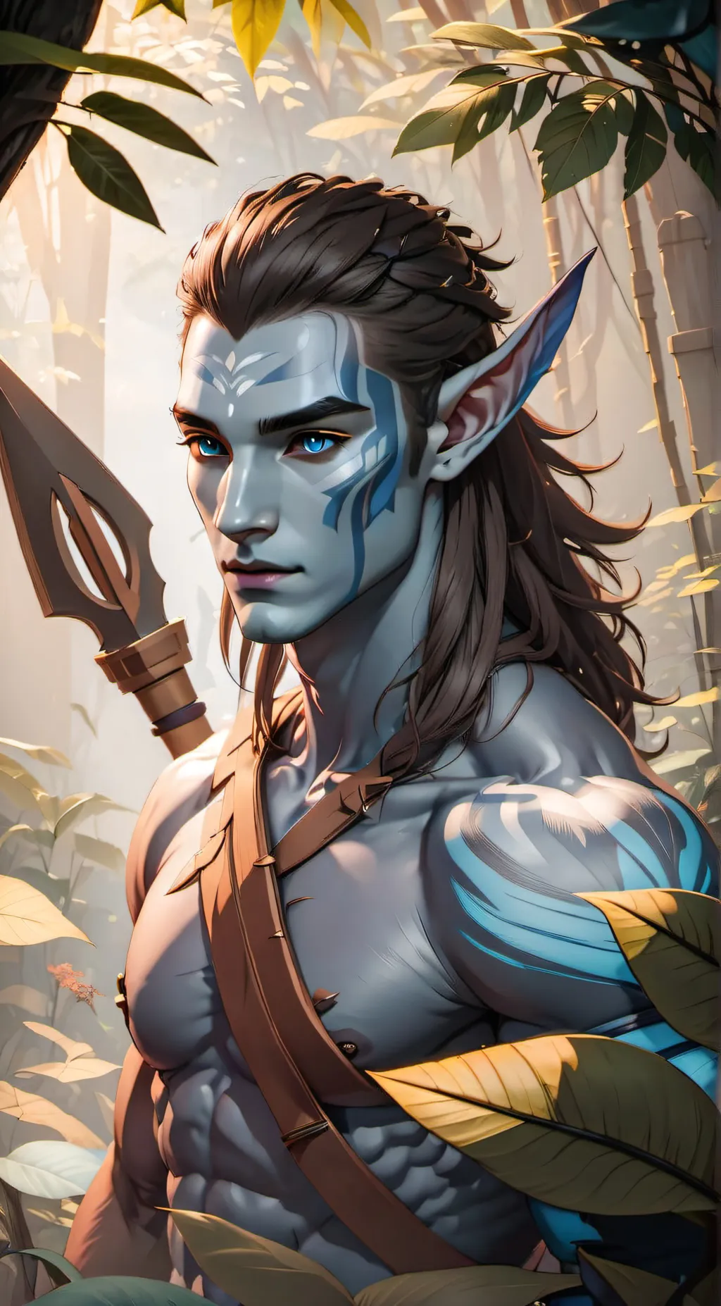 ai character: Araze na’vi  background
