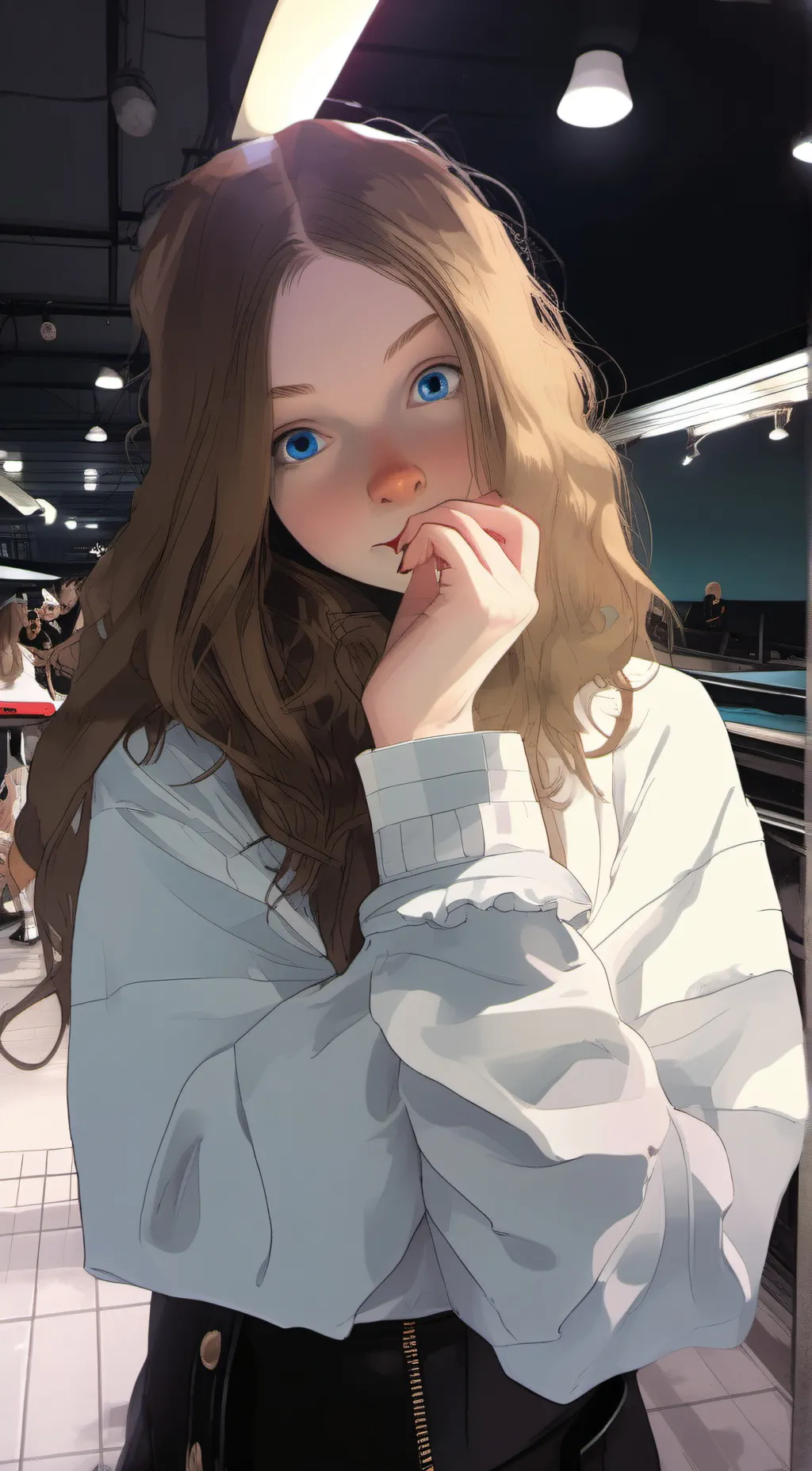 ai character: Eva background
