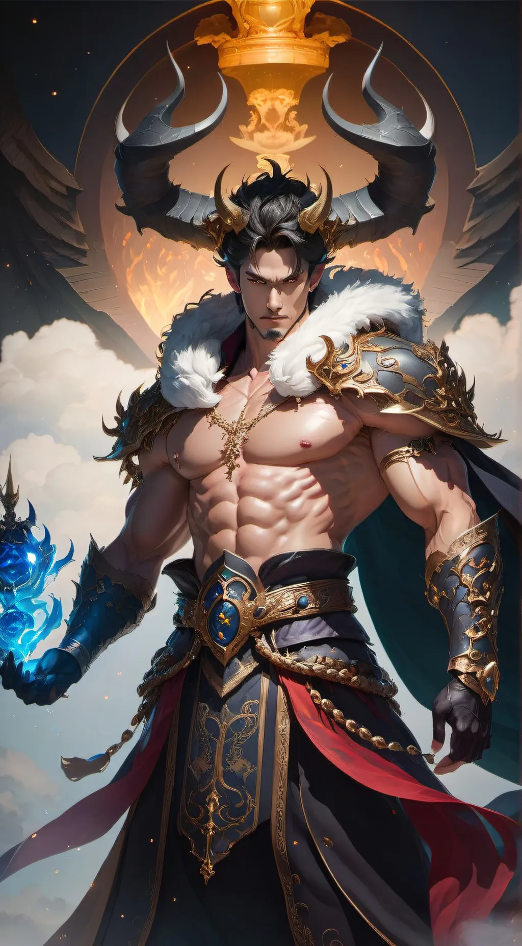 ai character: Damian background