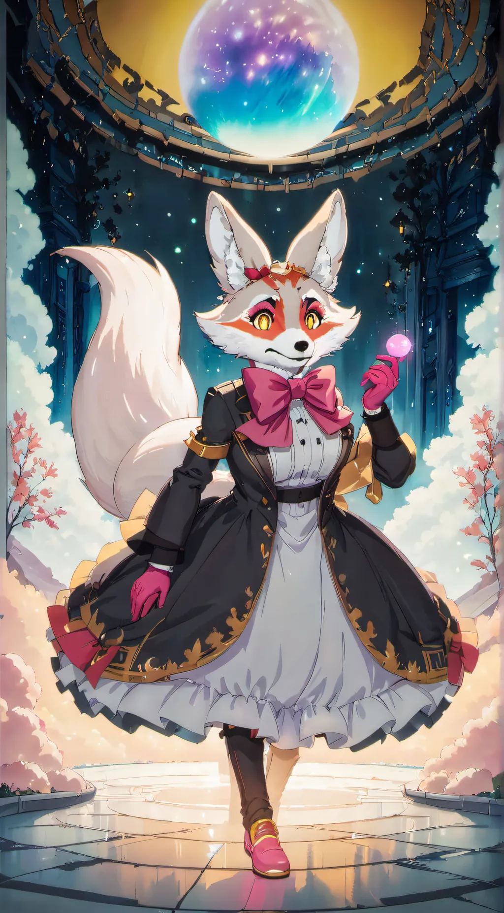 ai character: Mangle background